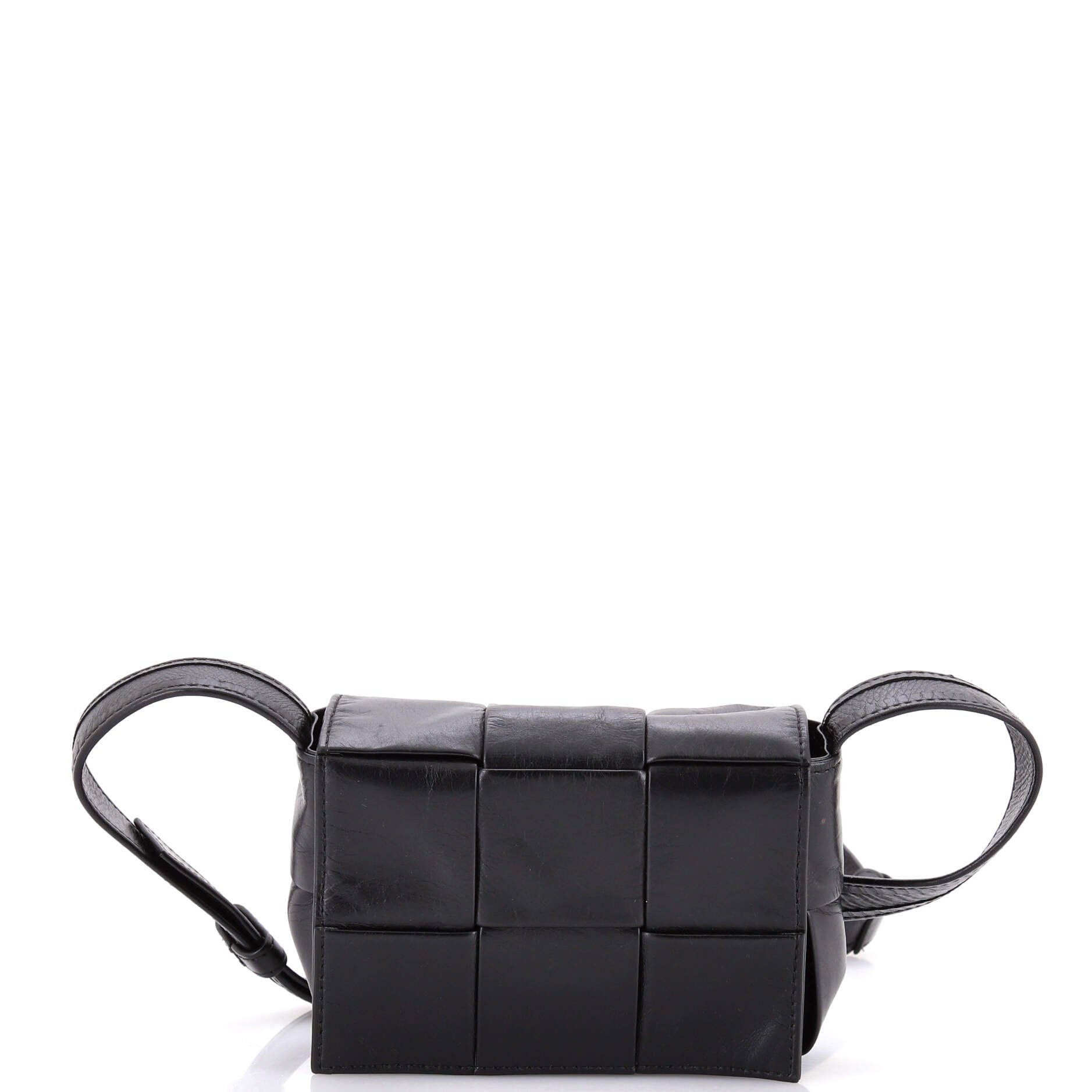 Bottega Veneta Cassette Crossbody Bag Maxi Intrecciato Leather Candy