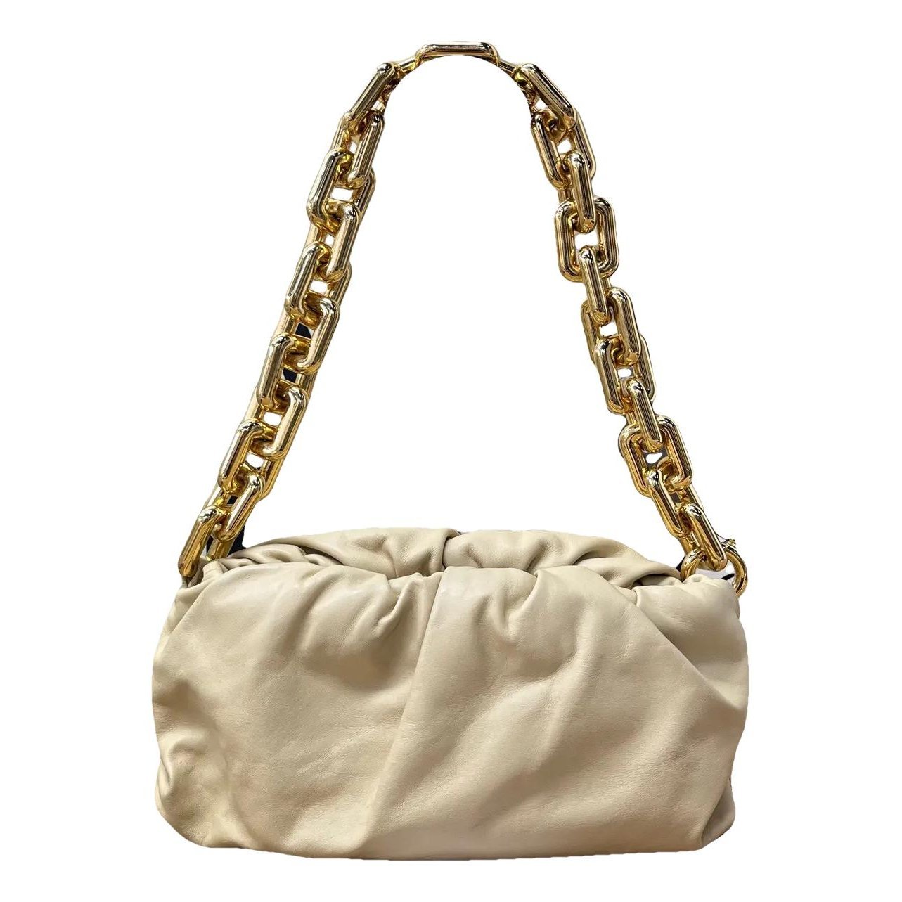 Chain Pouch leather handbag