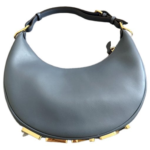 Fendigraphy leather handbag
