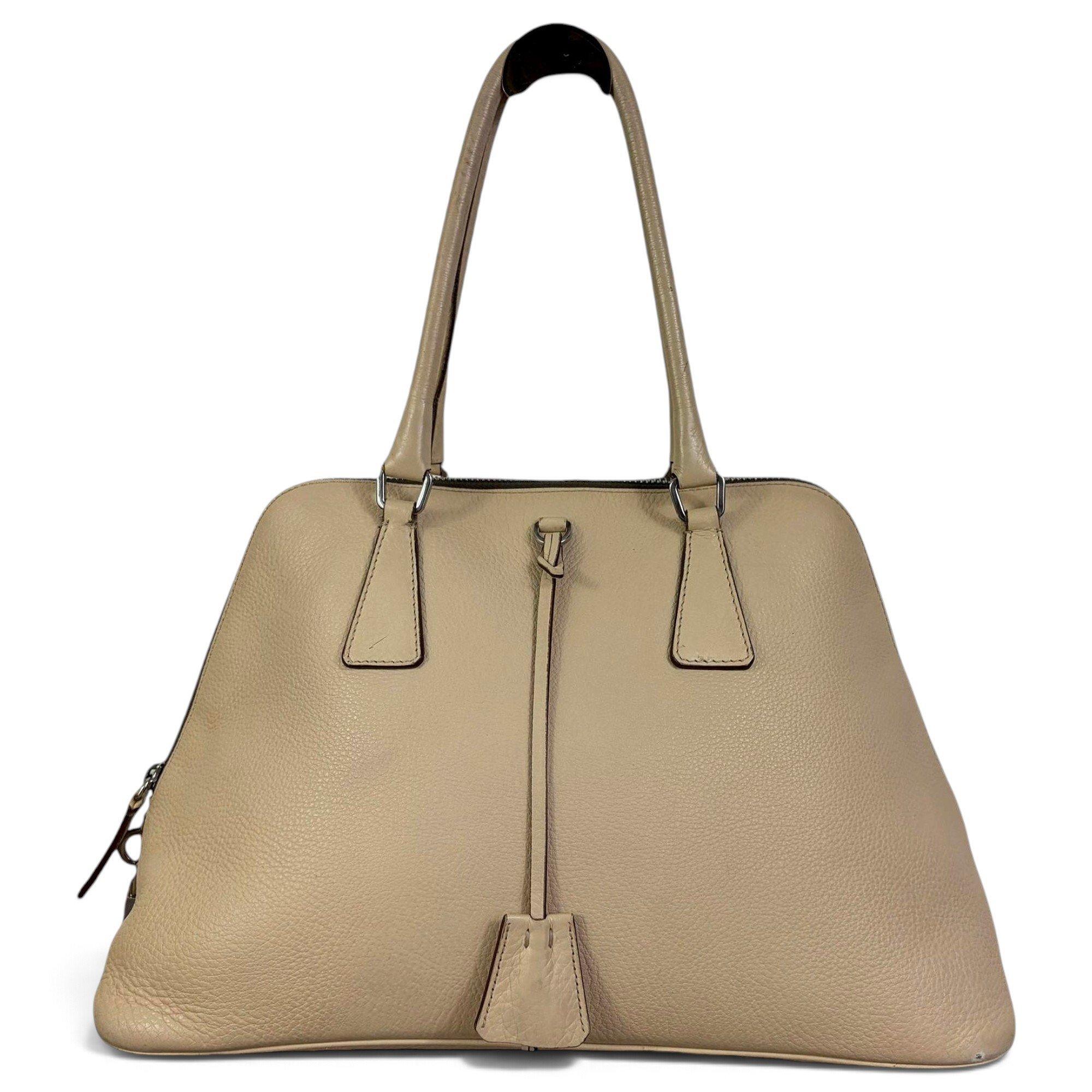 Promenade leather handbag