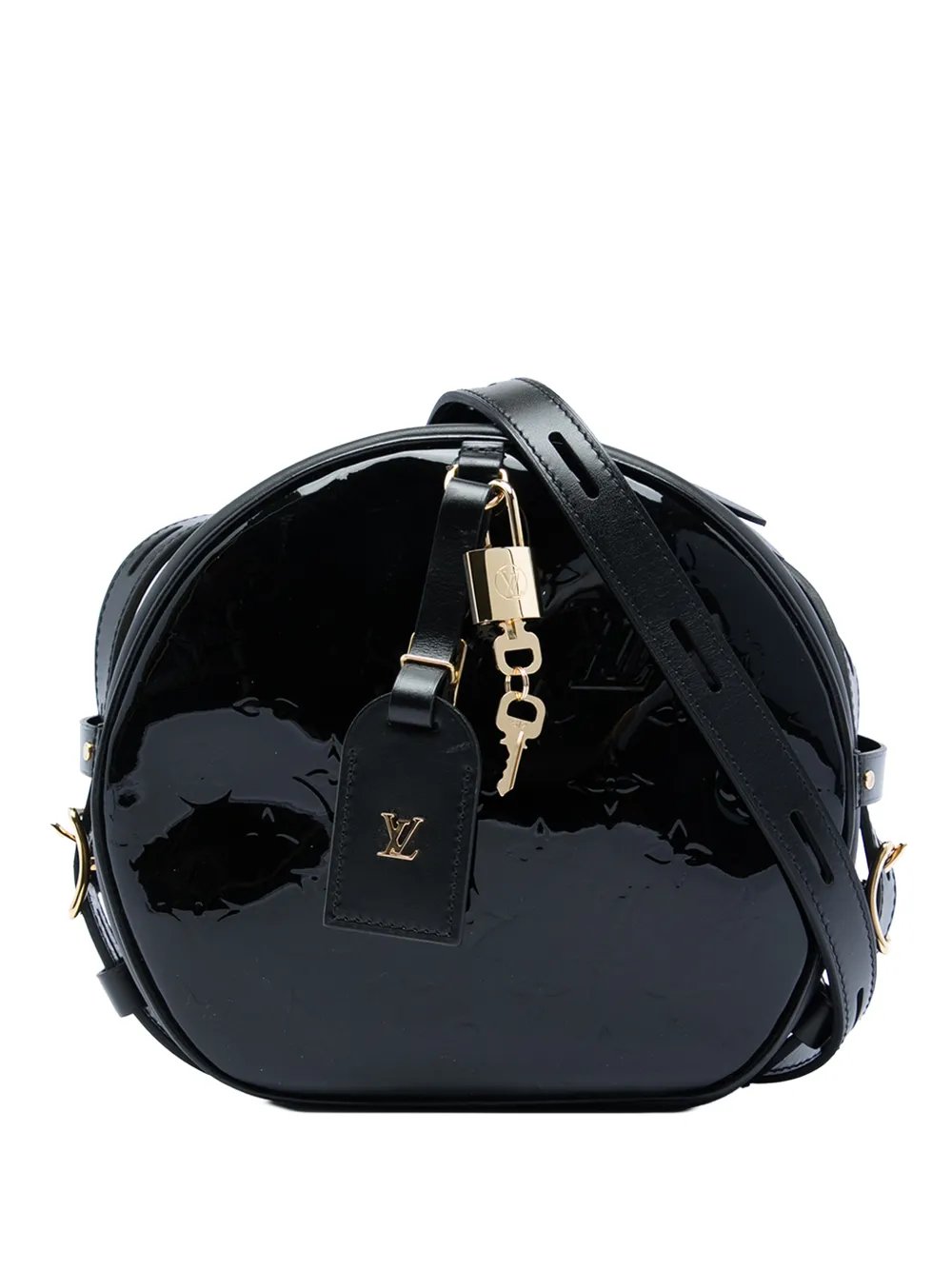 2020 Monogram Vernis Boite Chapeau Souple MM crossbody bag