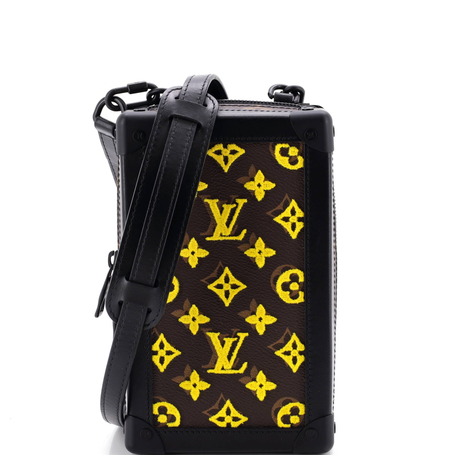 Vertical Soft Trunk Bag Monogram Tuffetage Canvas