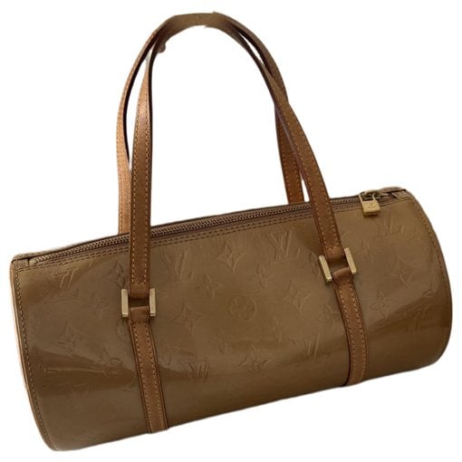 Papillon patent leather handbag