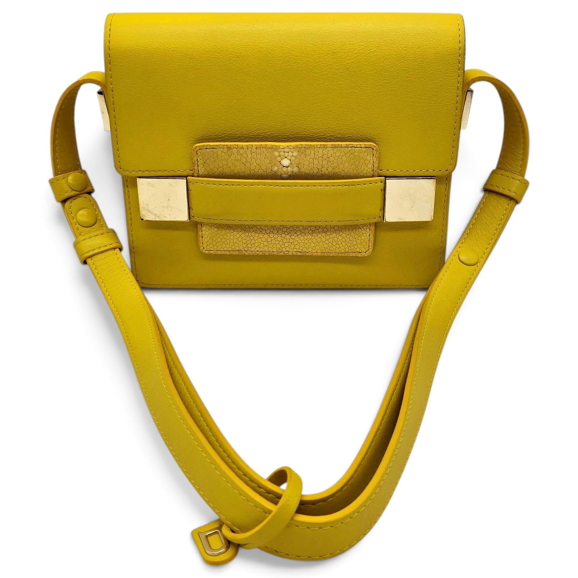 Delvaux Madame mini leather handbag