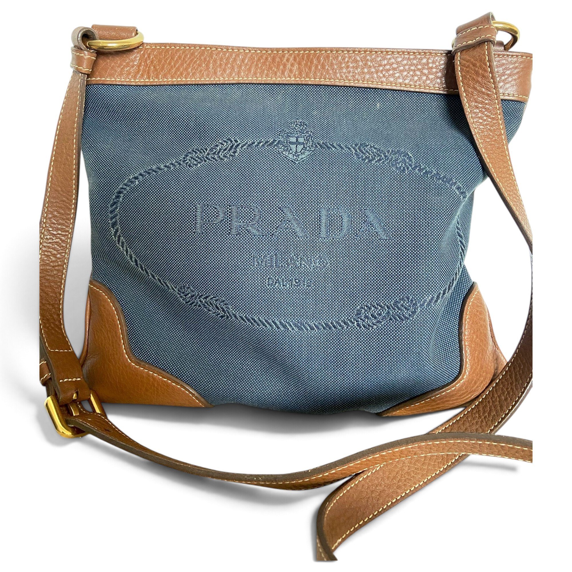 Leather crossbody bag