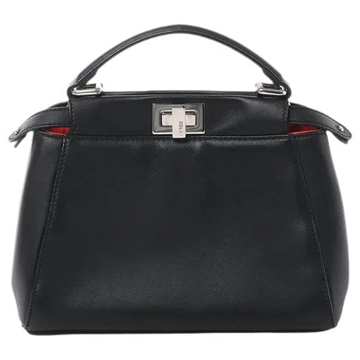 Peekaboo leather handbag