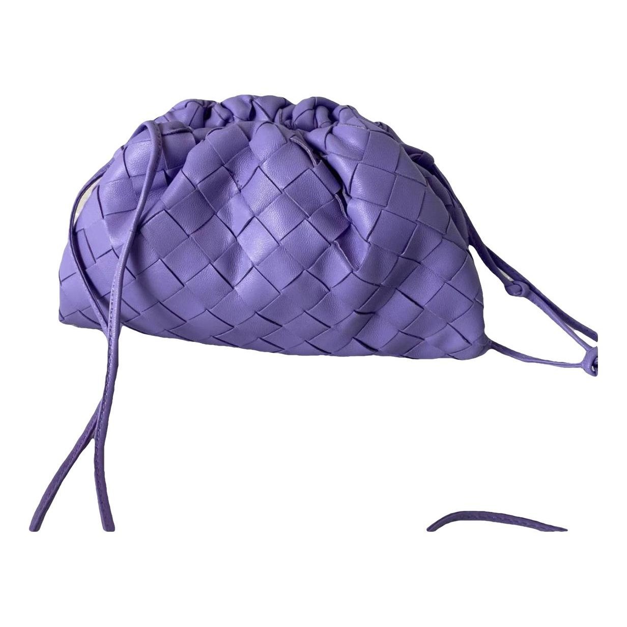 Pouch leather crossbody bag