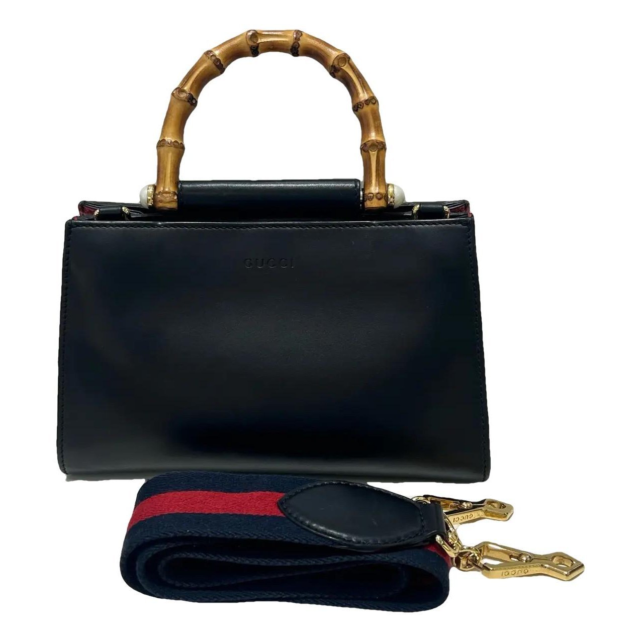 Nymphaea leather handbag