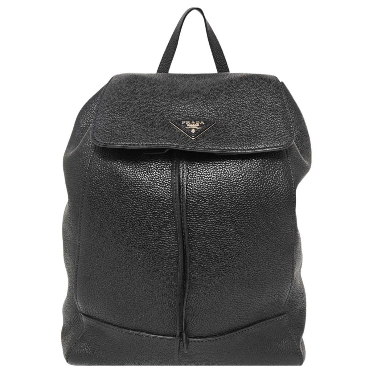 Leather backpack