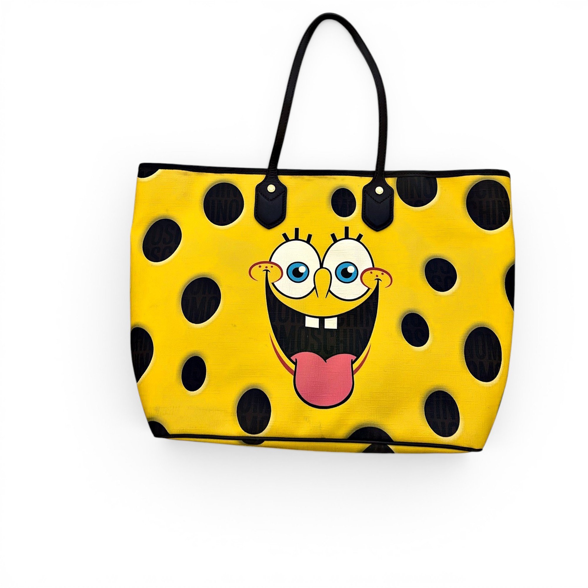 Moschino Leather tote