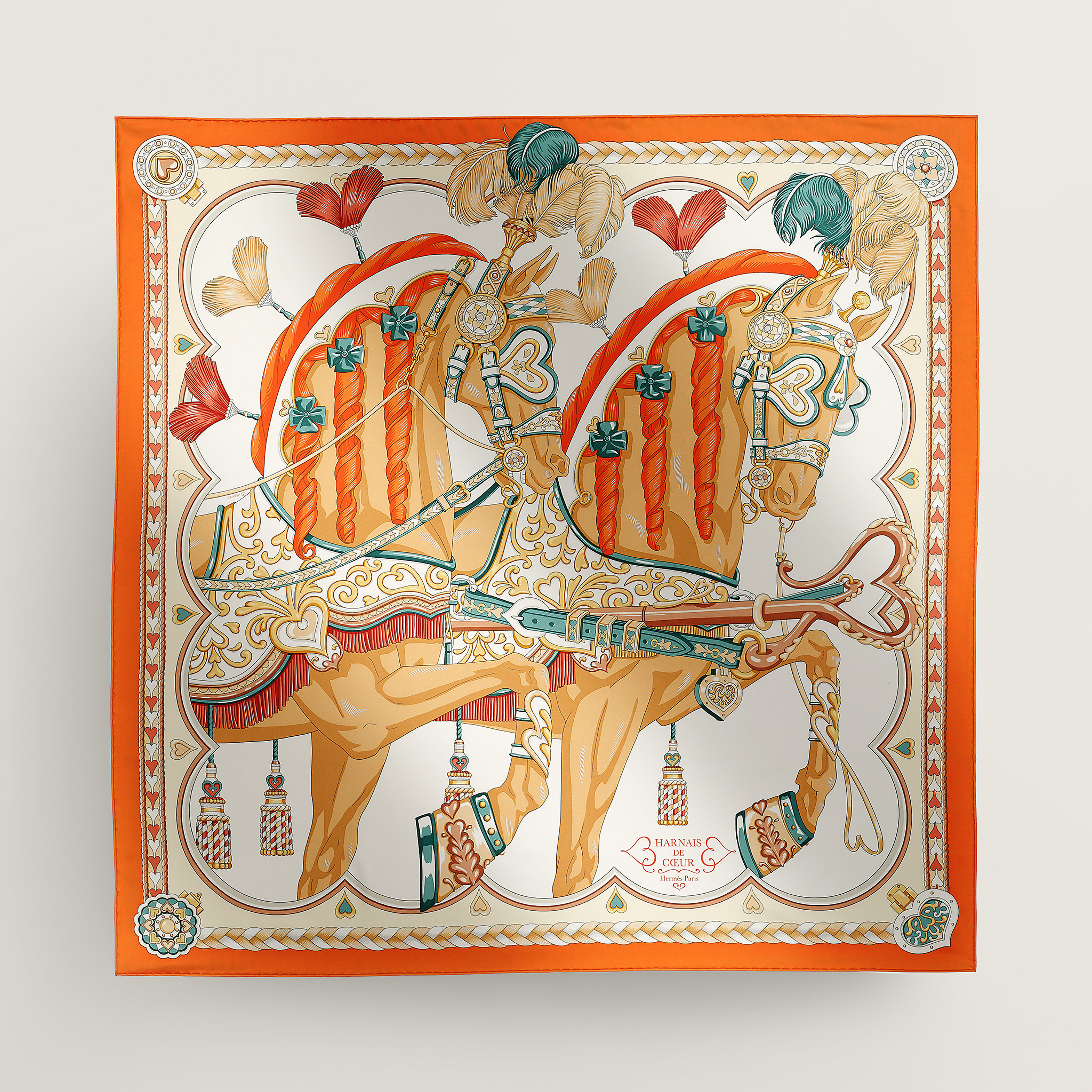 Harnais de Coeur scarf 90