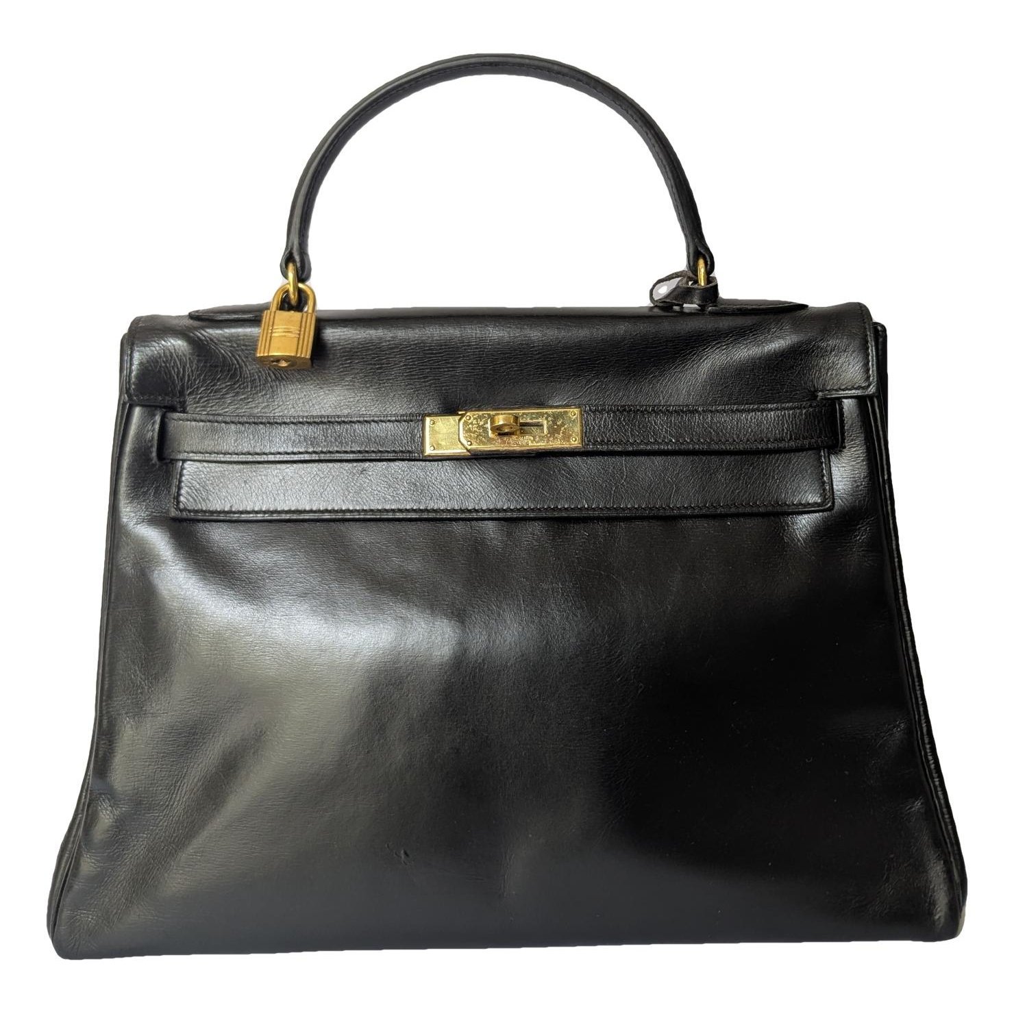 Hermes Kelly 32 Handbag Black