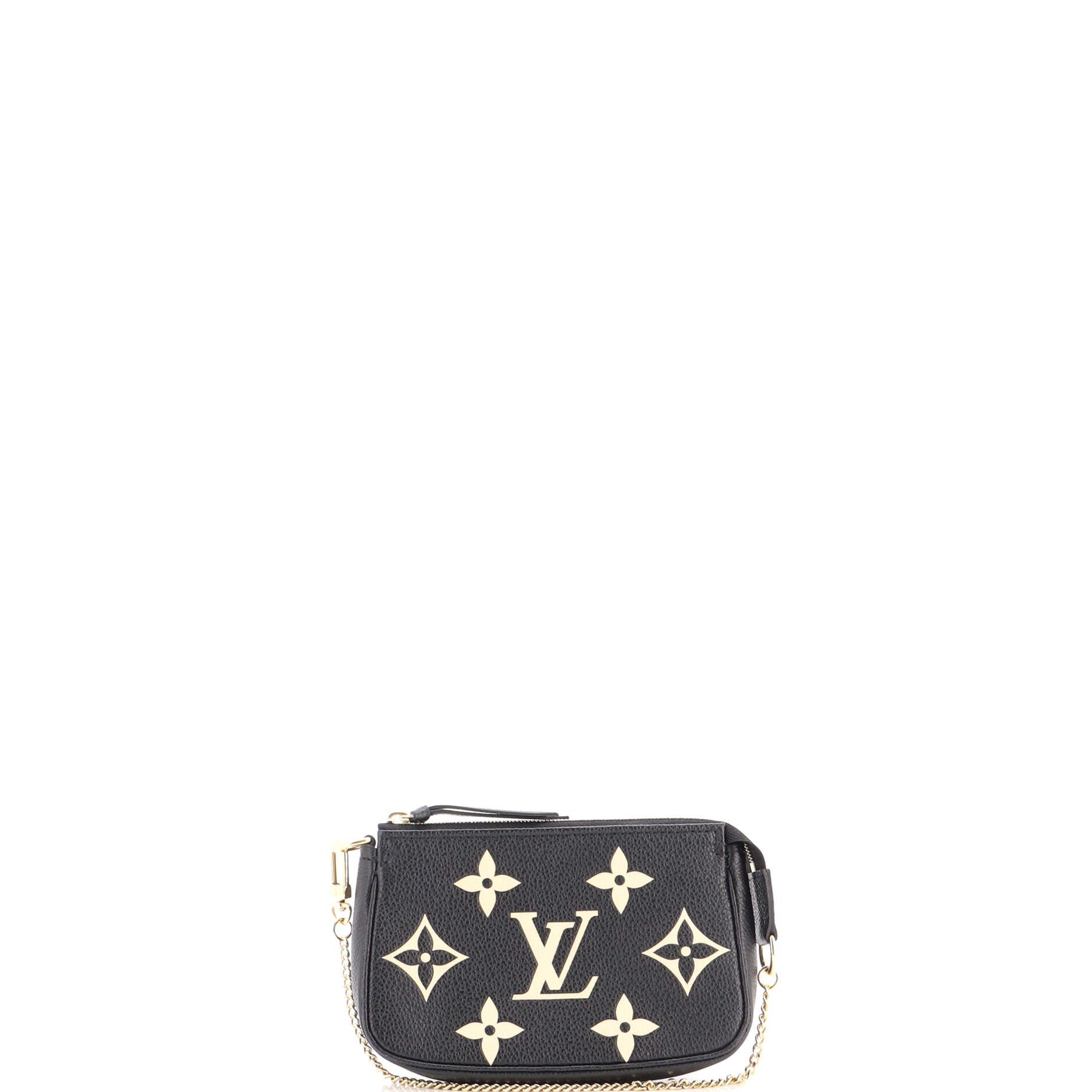 Pochette Accessoires Bicolor Monogram Empreinte Giant Mini