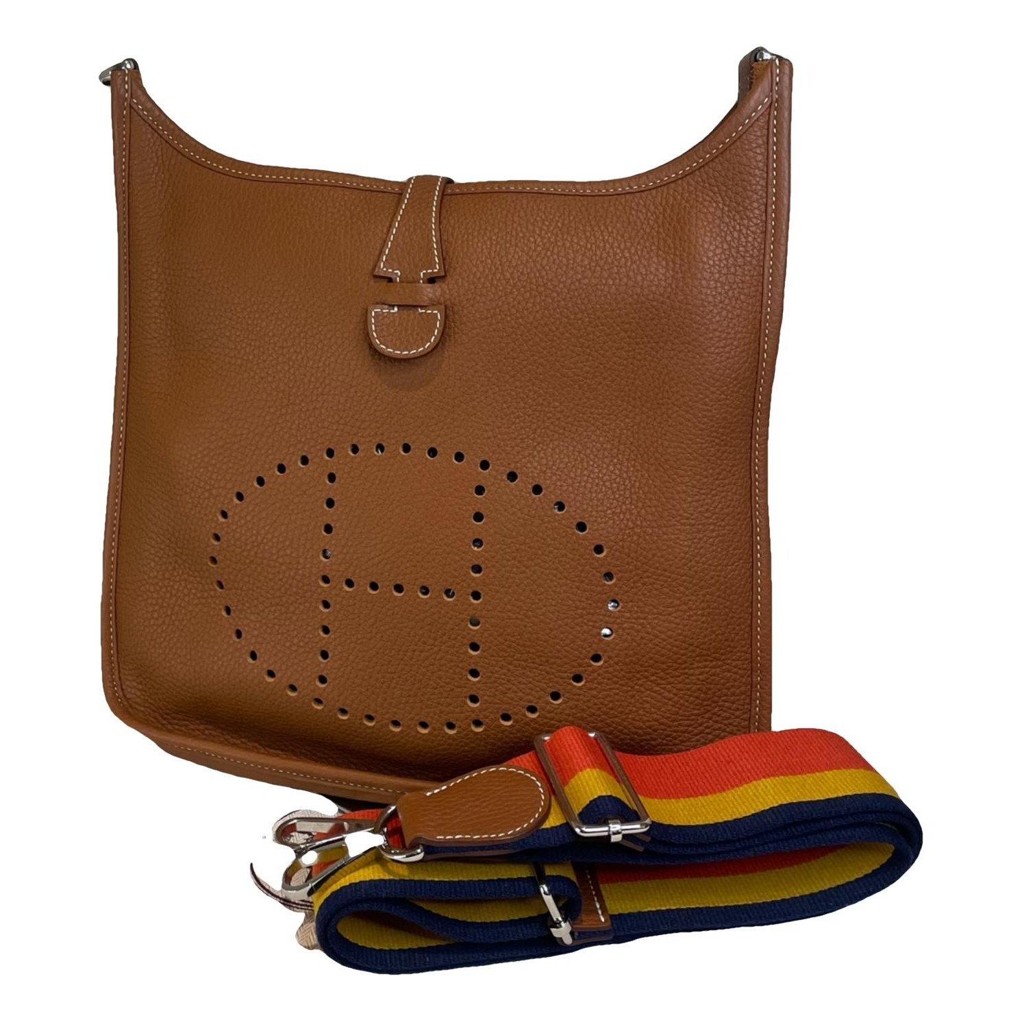 Evelyne leather crossbody bag