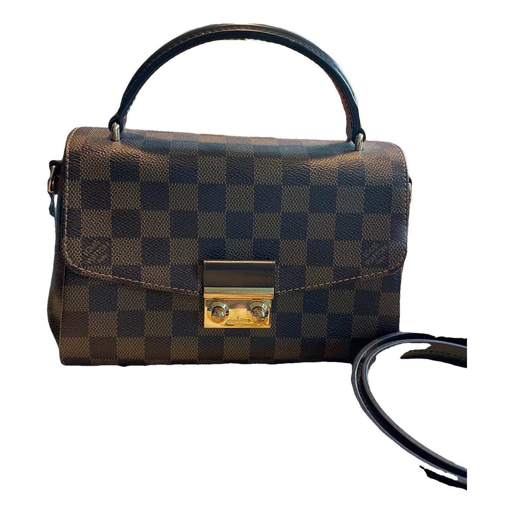 Croisette leather crossbody bag