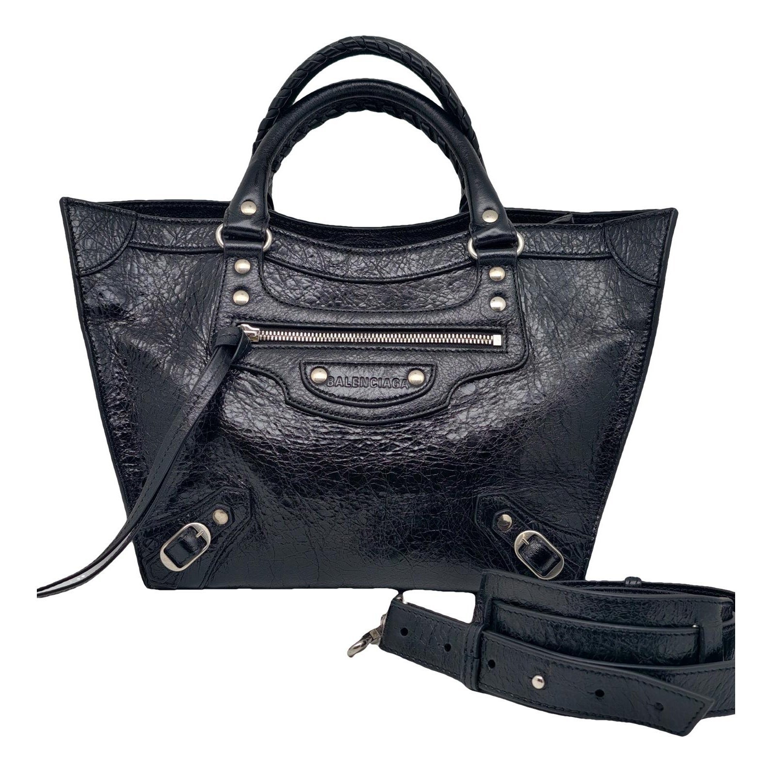 Neo Cagole City leather handbag