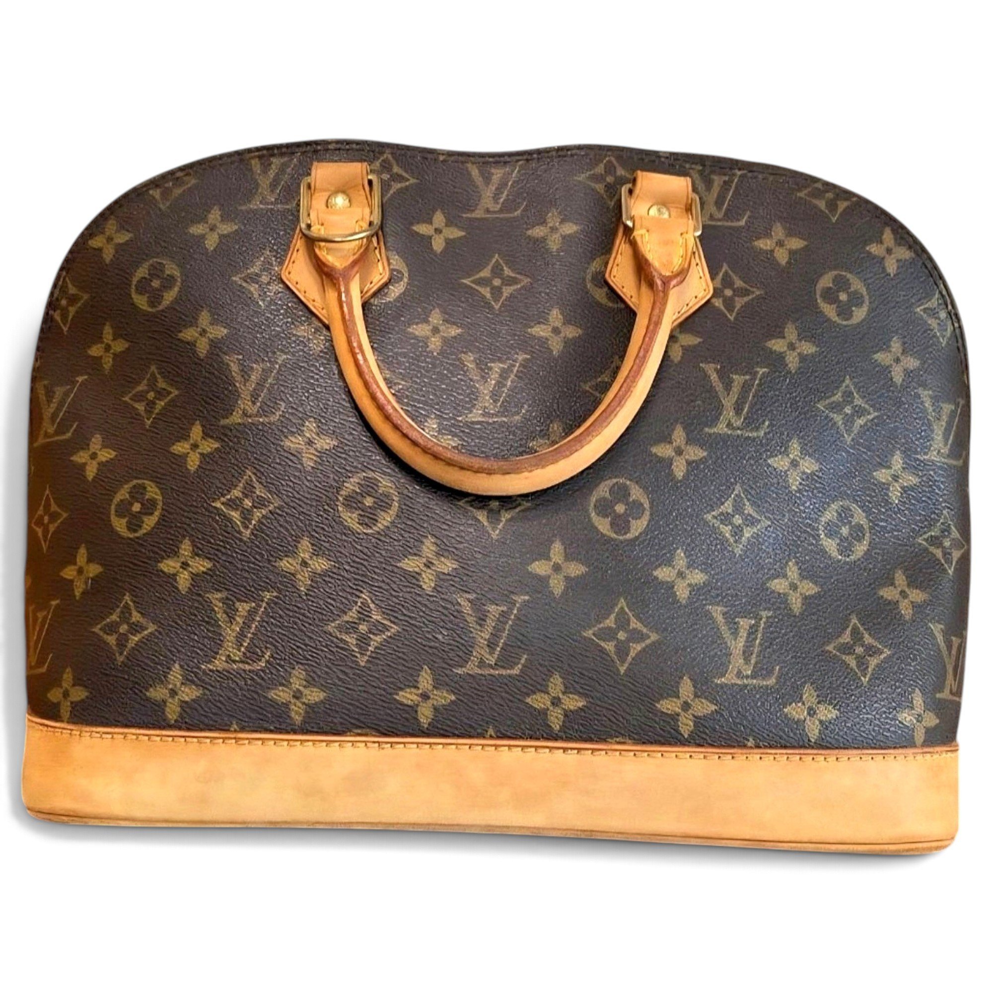 Alma leather handbag