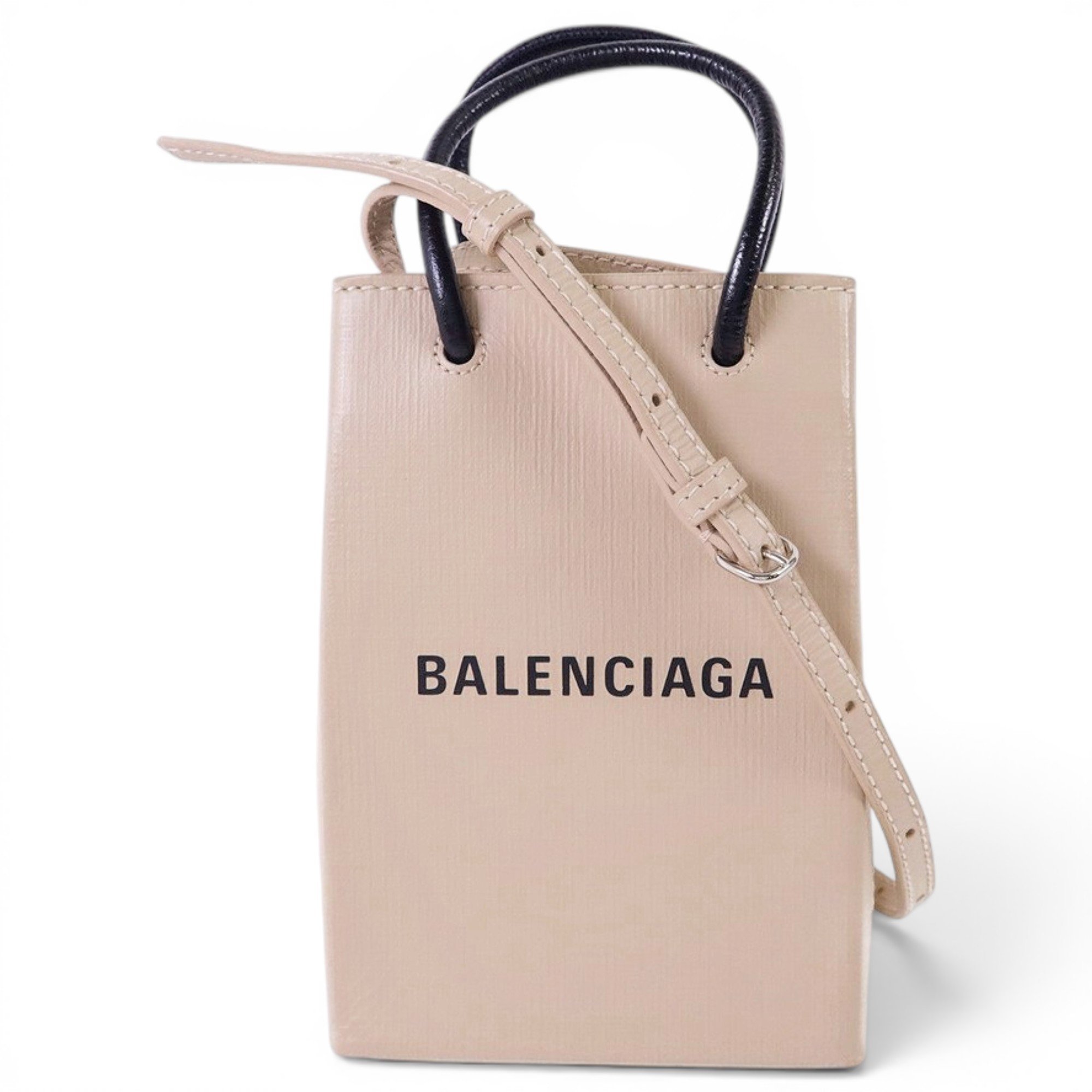 Shopping Phone Holder leather crossbody bag