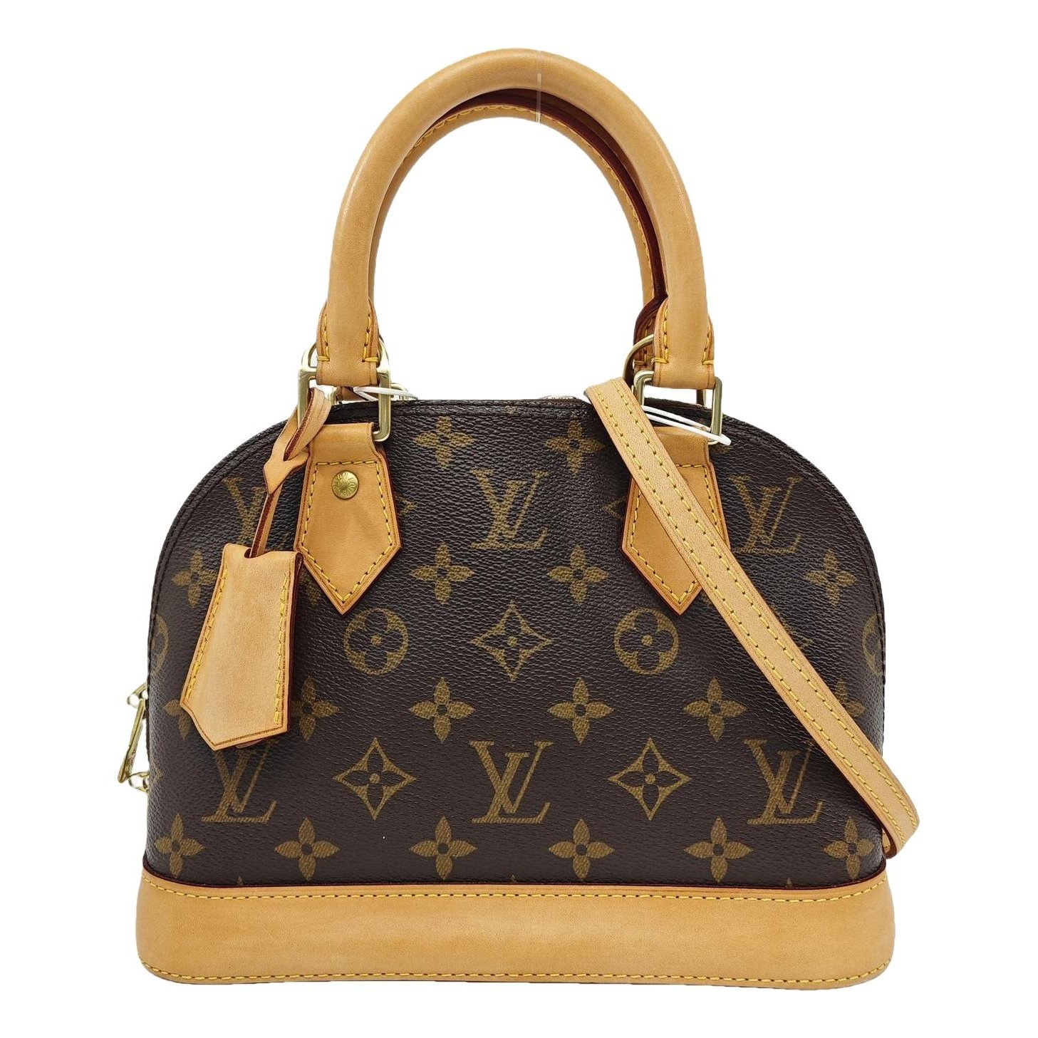 Alma leather handbag