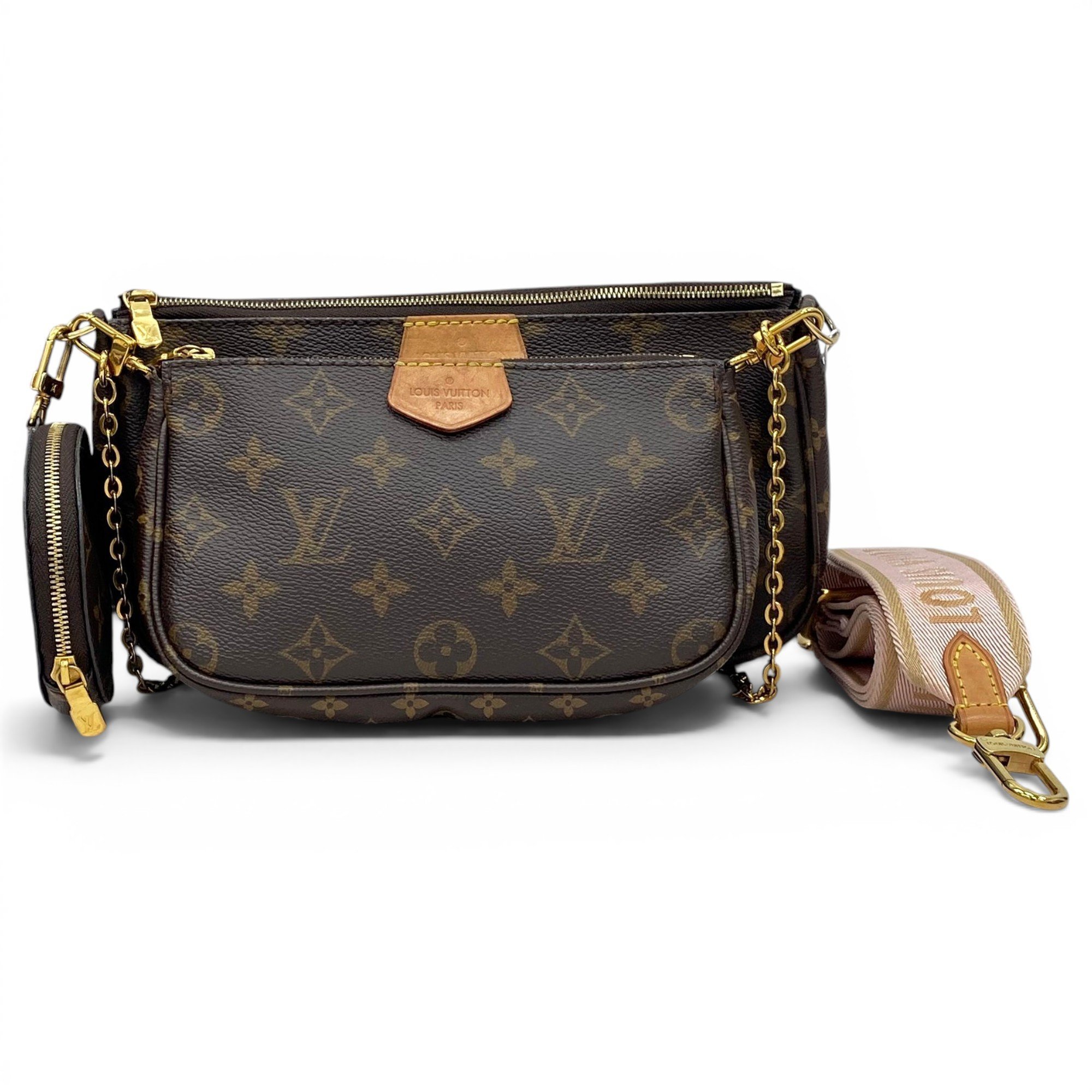Multi Pochette Accessoires leather handbag