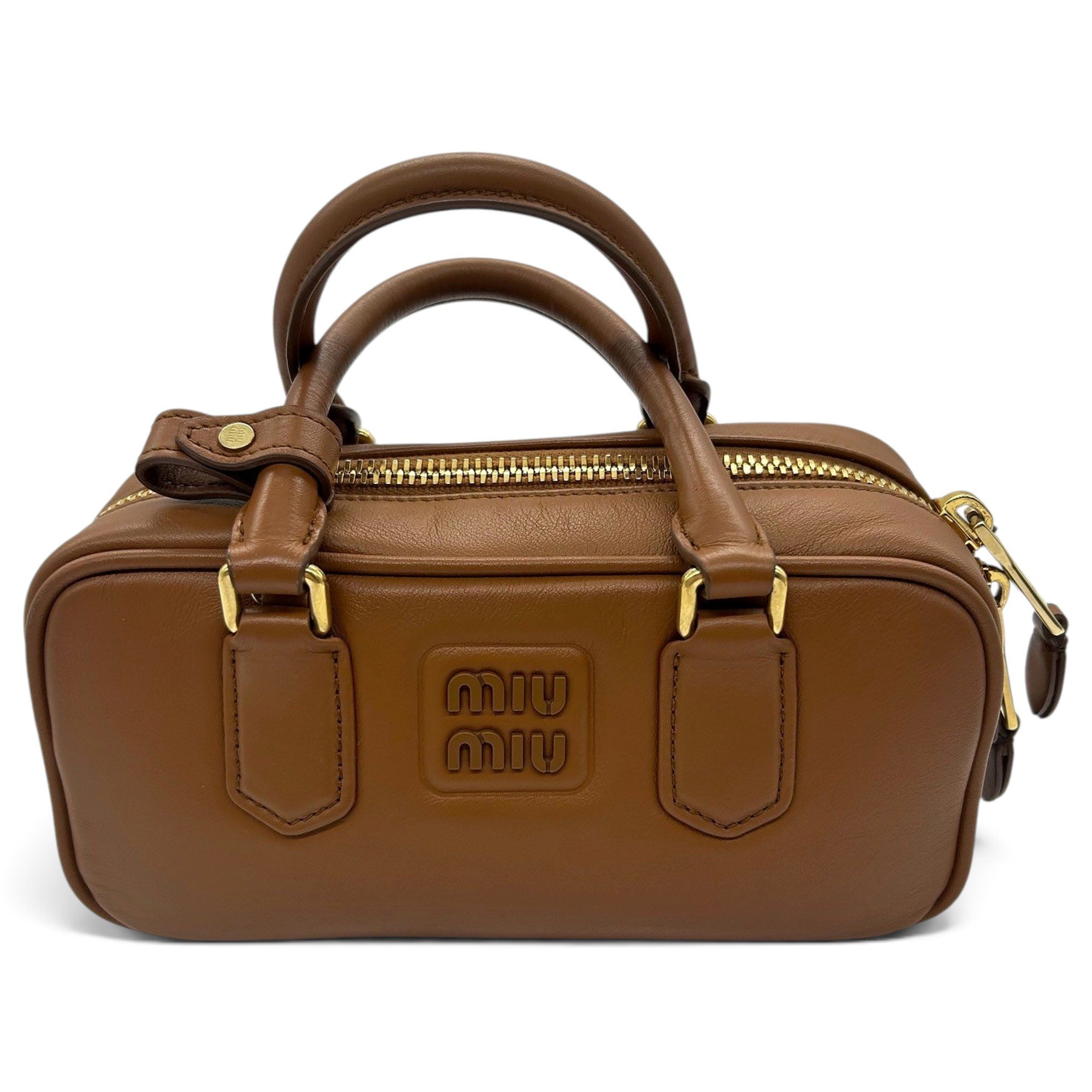 Arcadie leather handbag