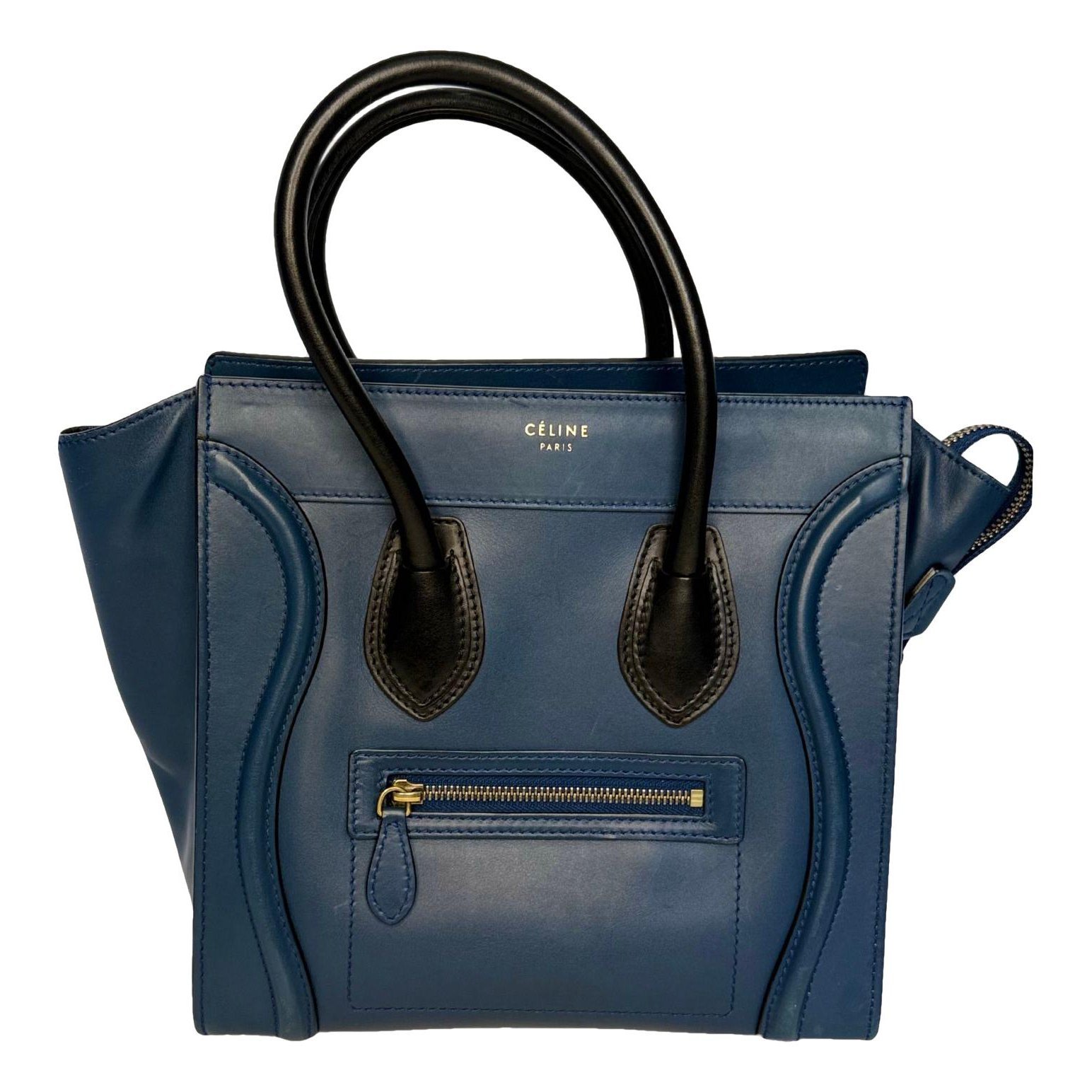 Luggage leather handbag