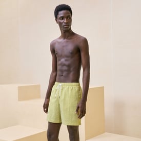 "Step" swim trunks