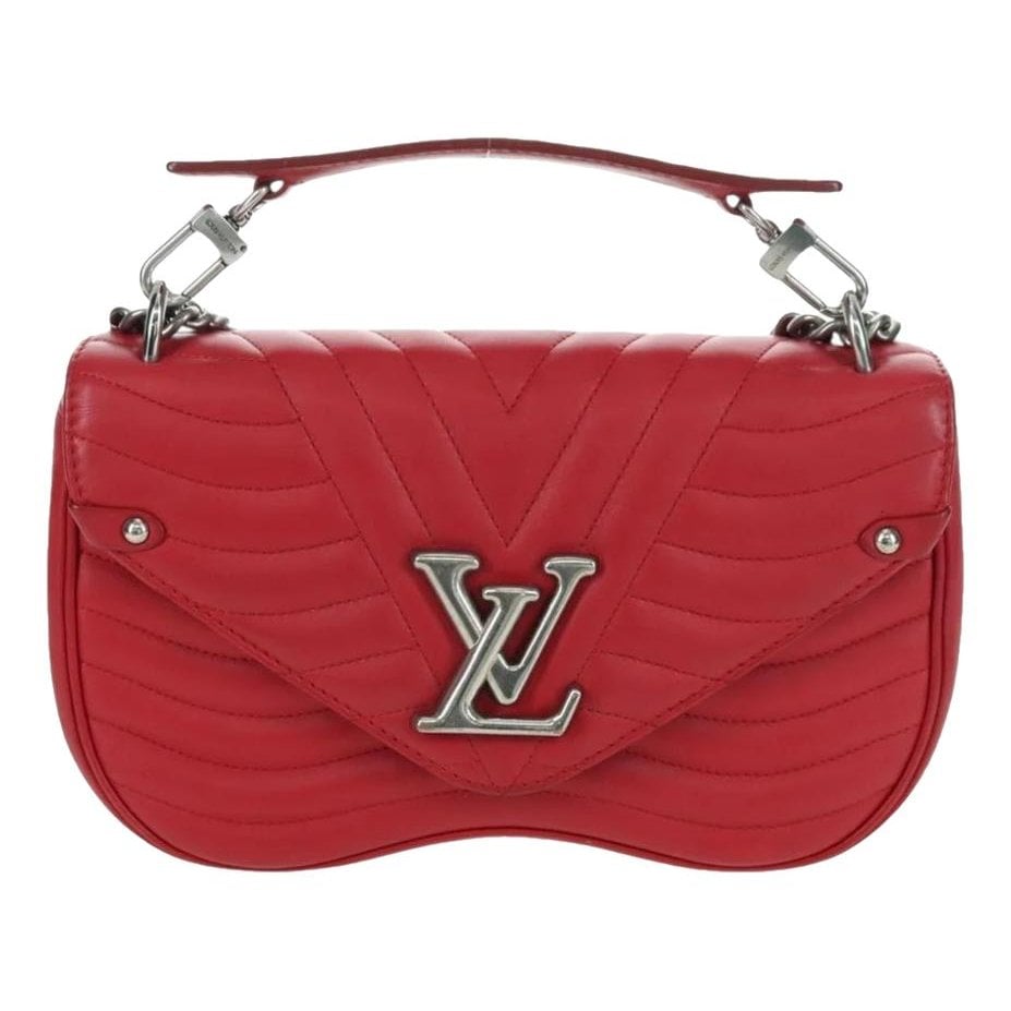 New Wave leather handbag