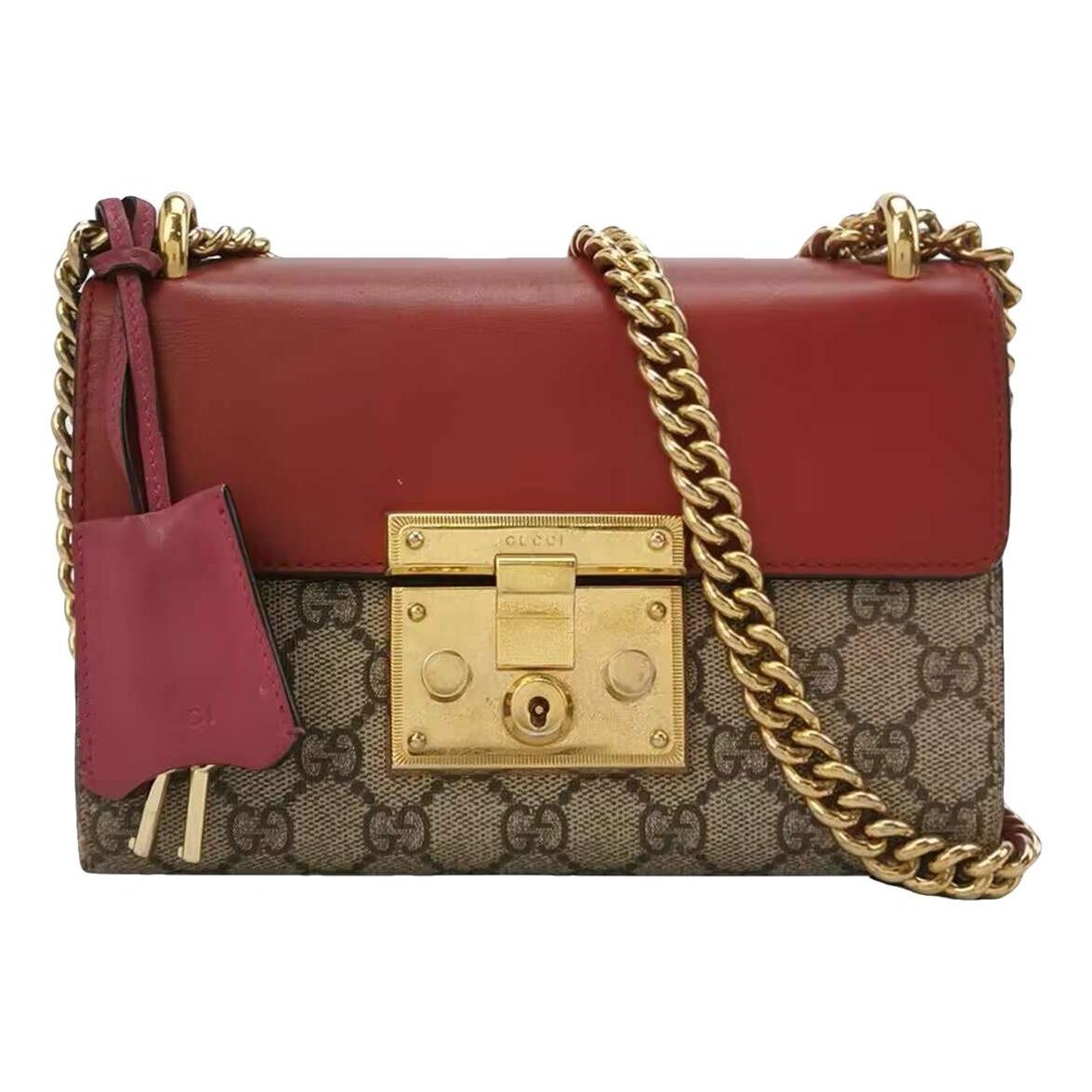 Padlock cloth handbag