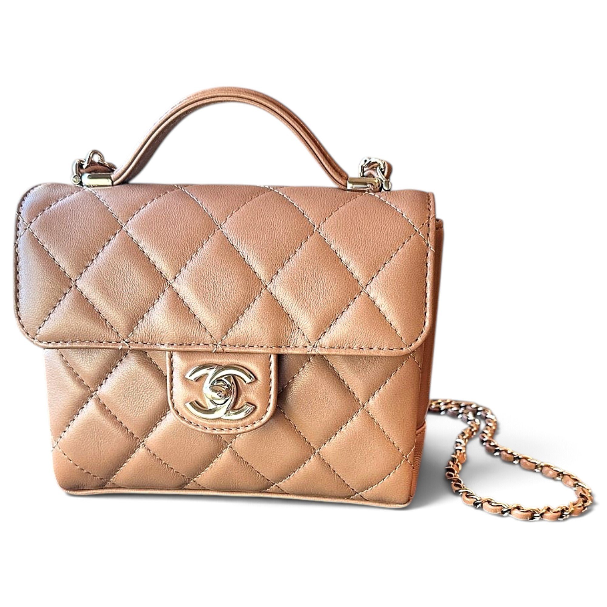 Leather handbag