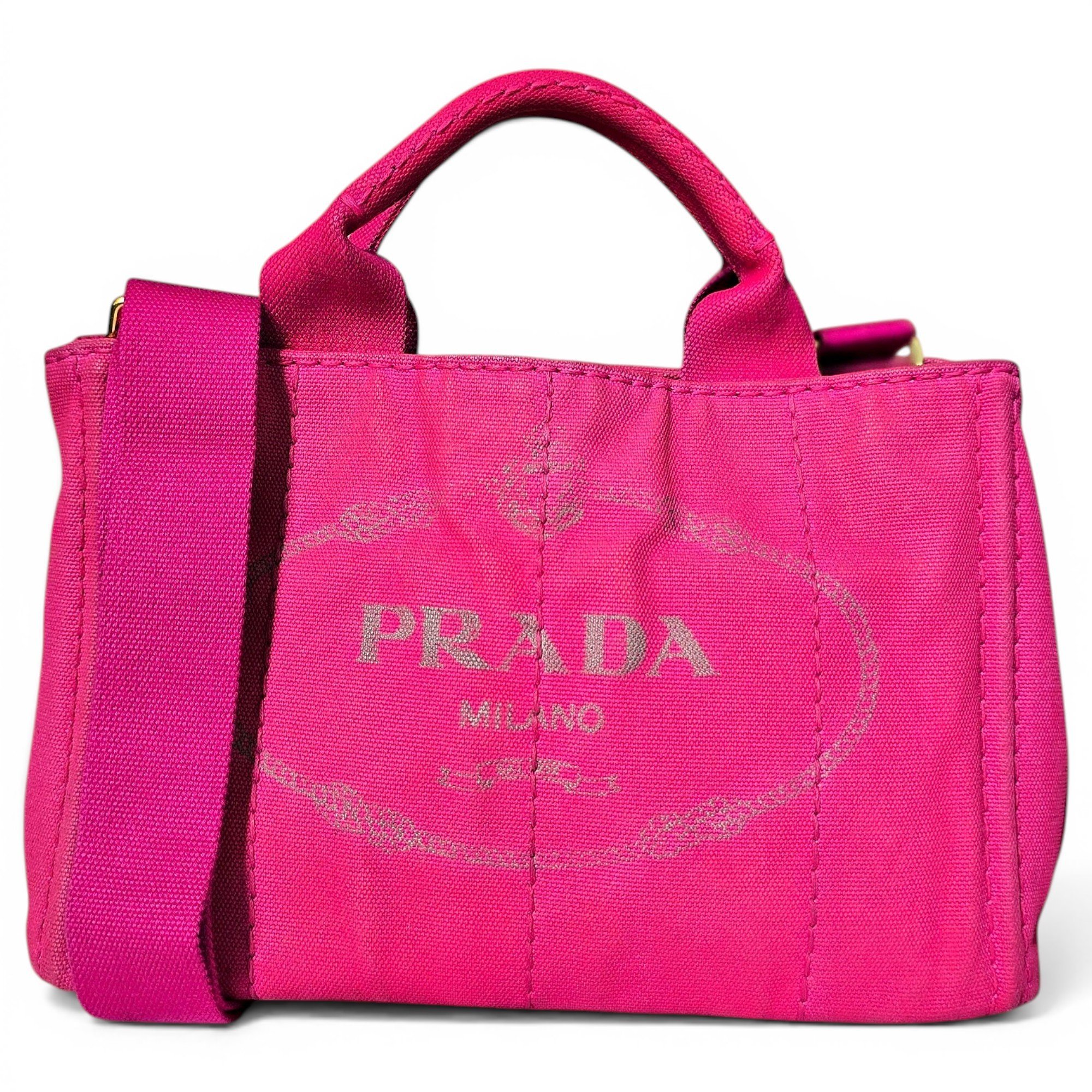 Prada Pocket cloth tote