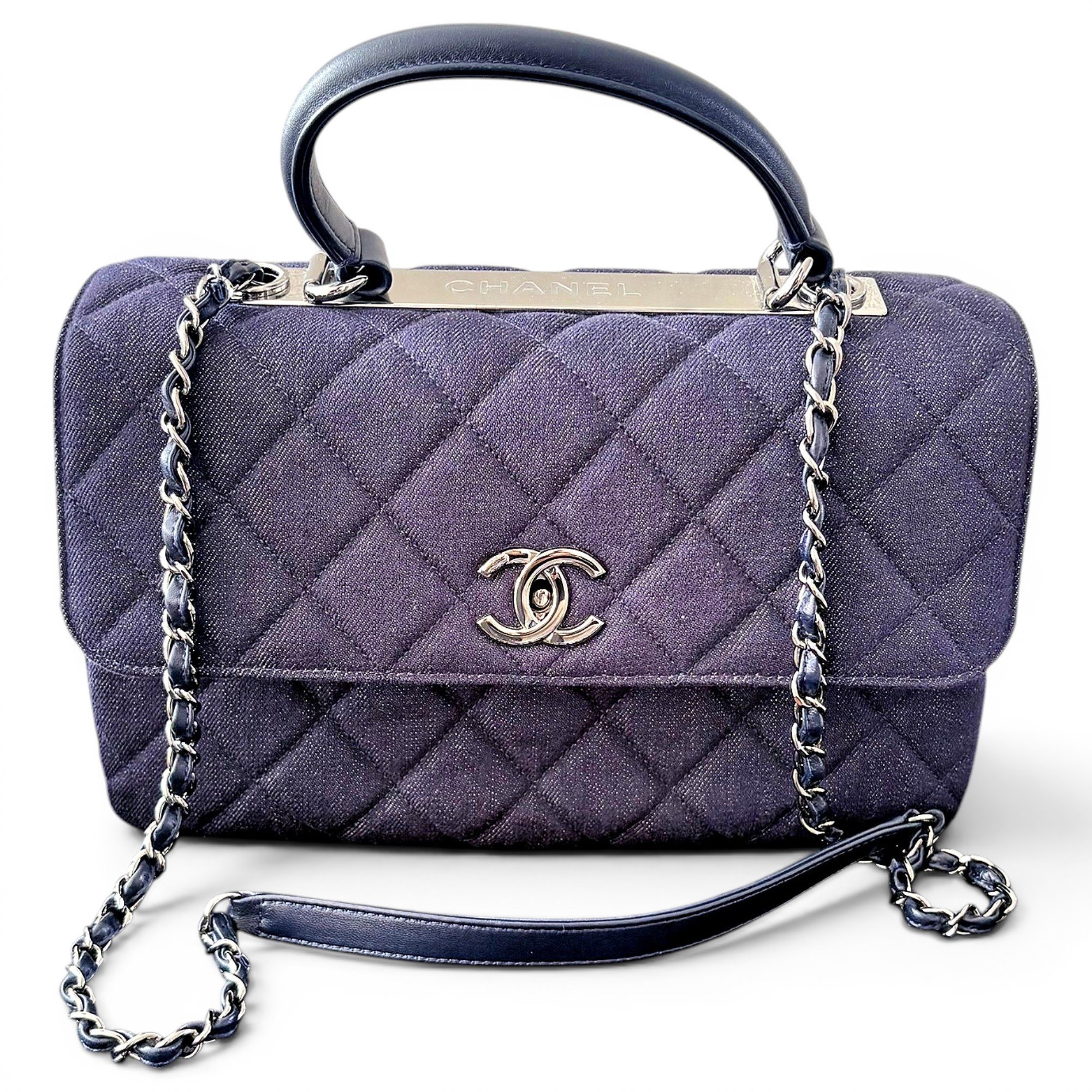 Trendy CC Top Handle handbag