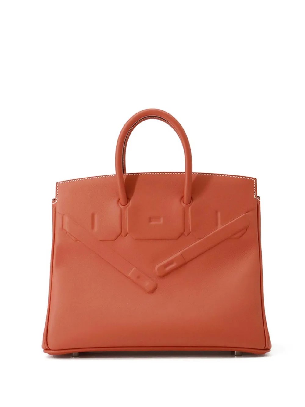 Hermes 2022 Swift Birkin Shadow Retourne 25 handbag