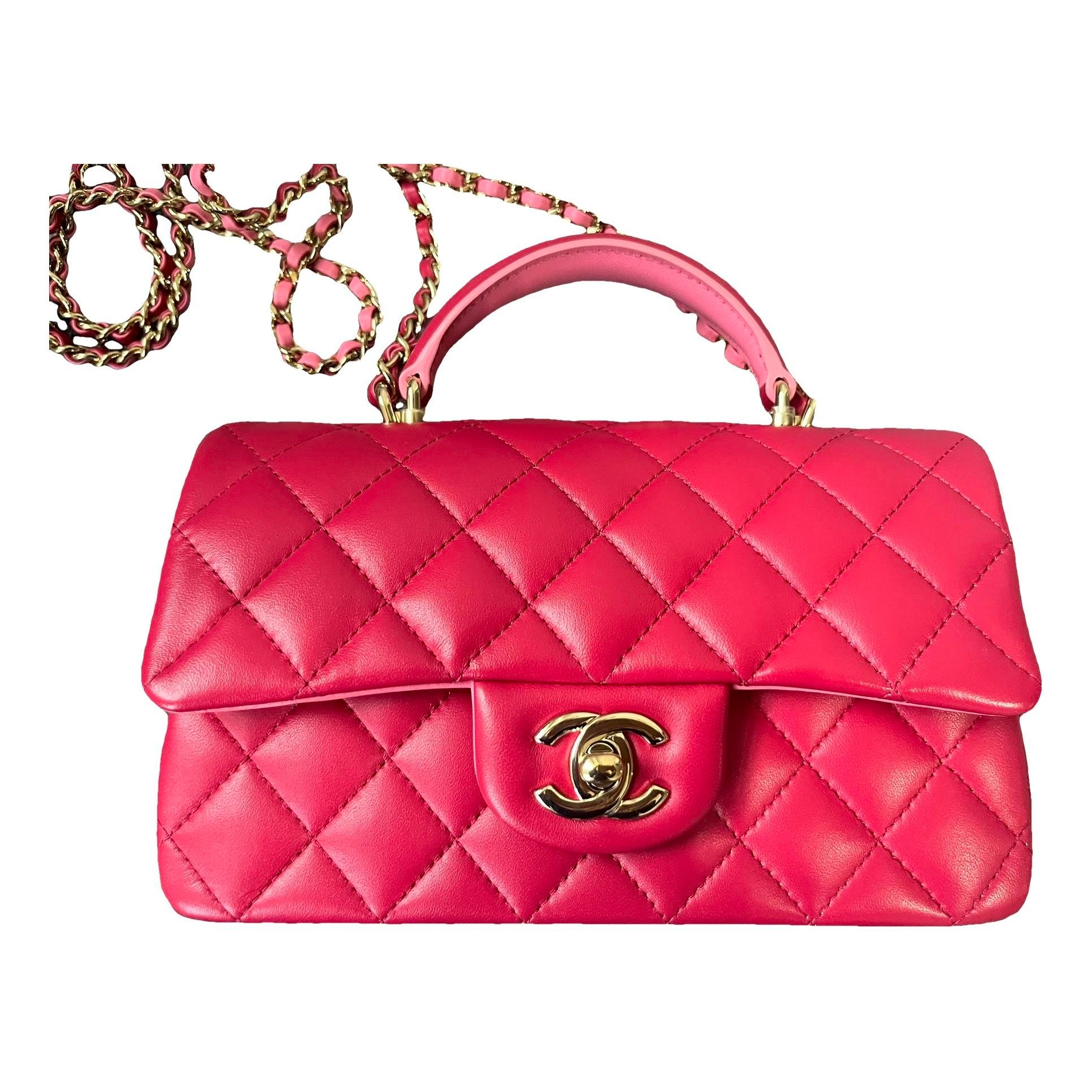 Timeless Classique Top Handle leather handbag