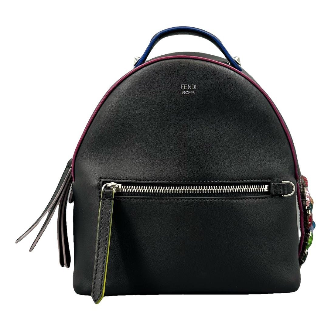 Leather backpack