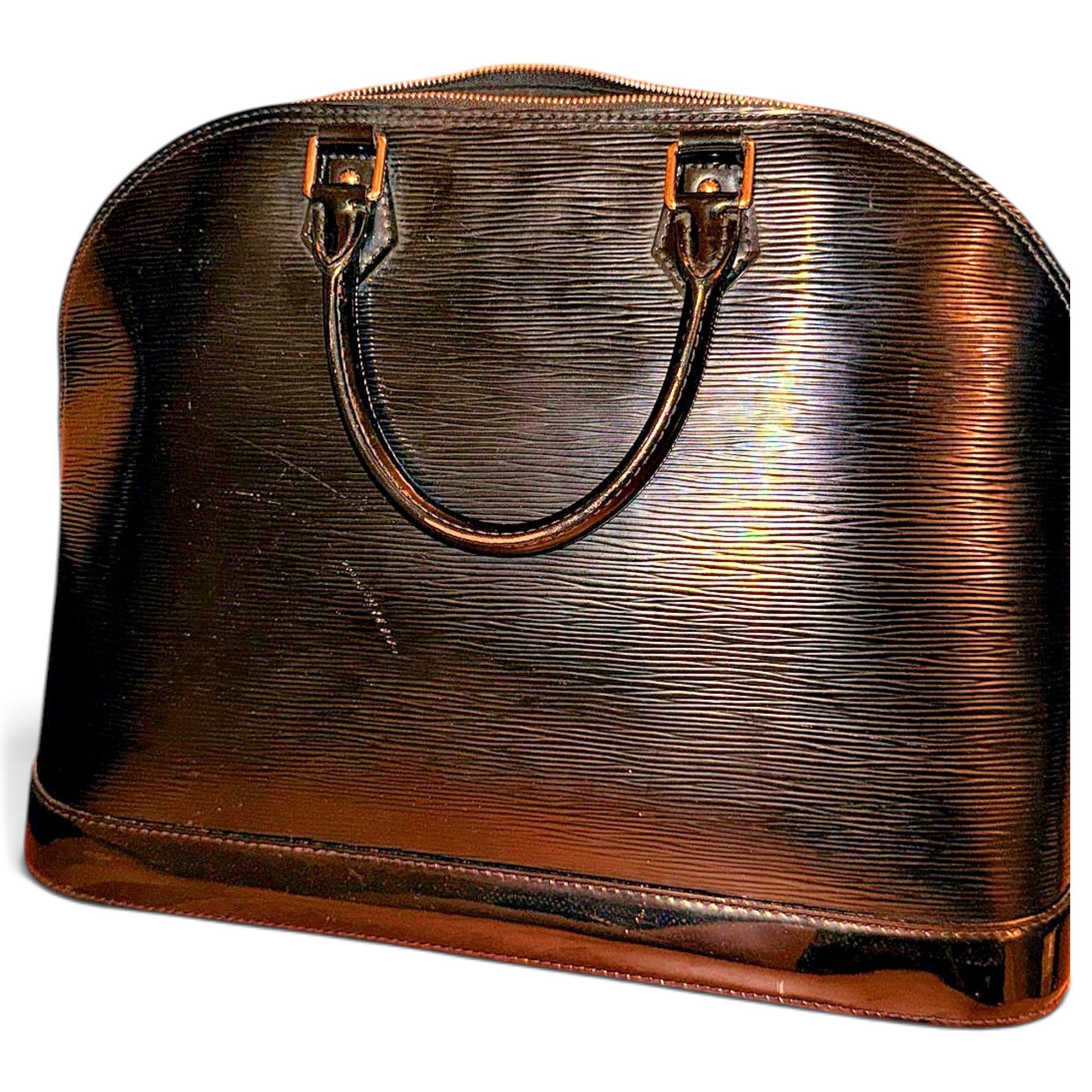 Alma leather handbag