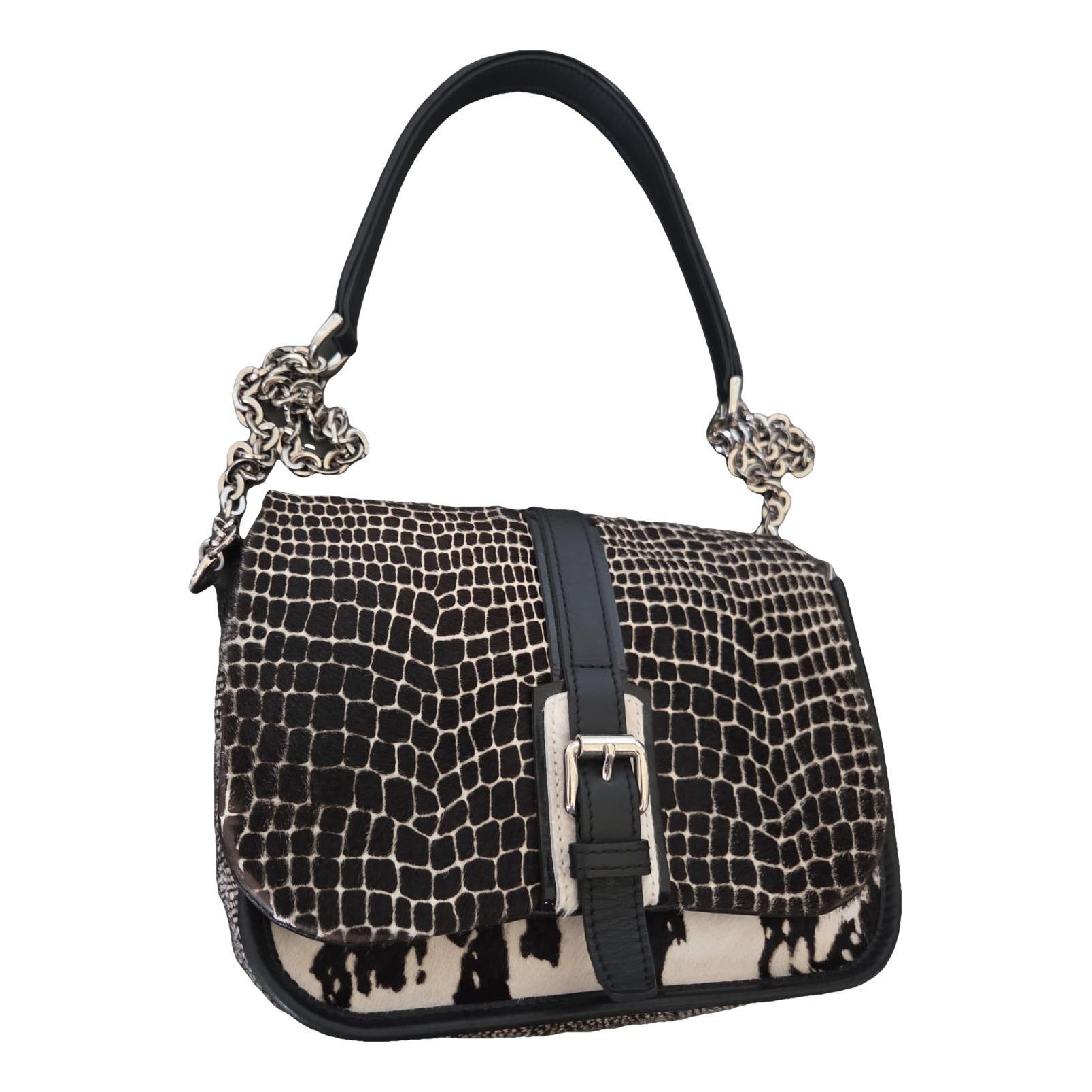 Leather crossbody bag