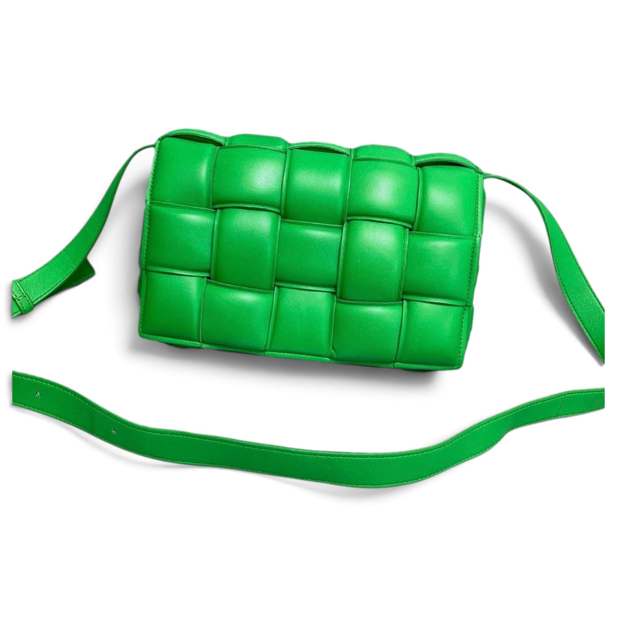 Cassette Padded leather handbag