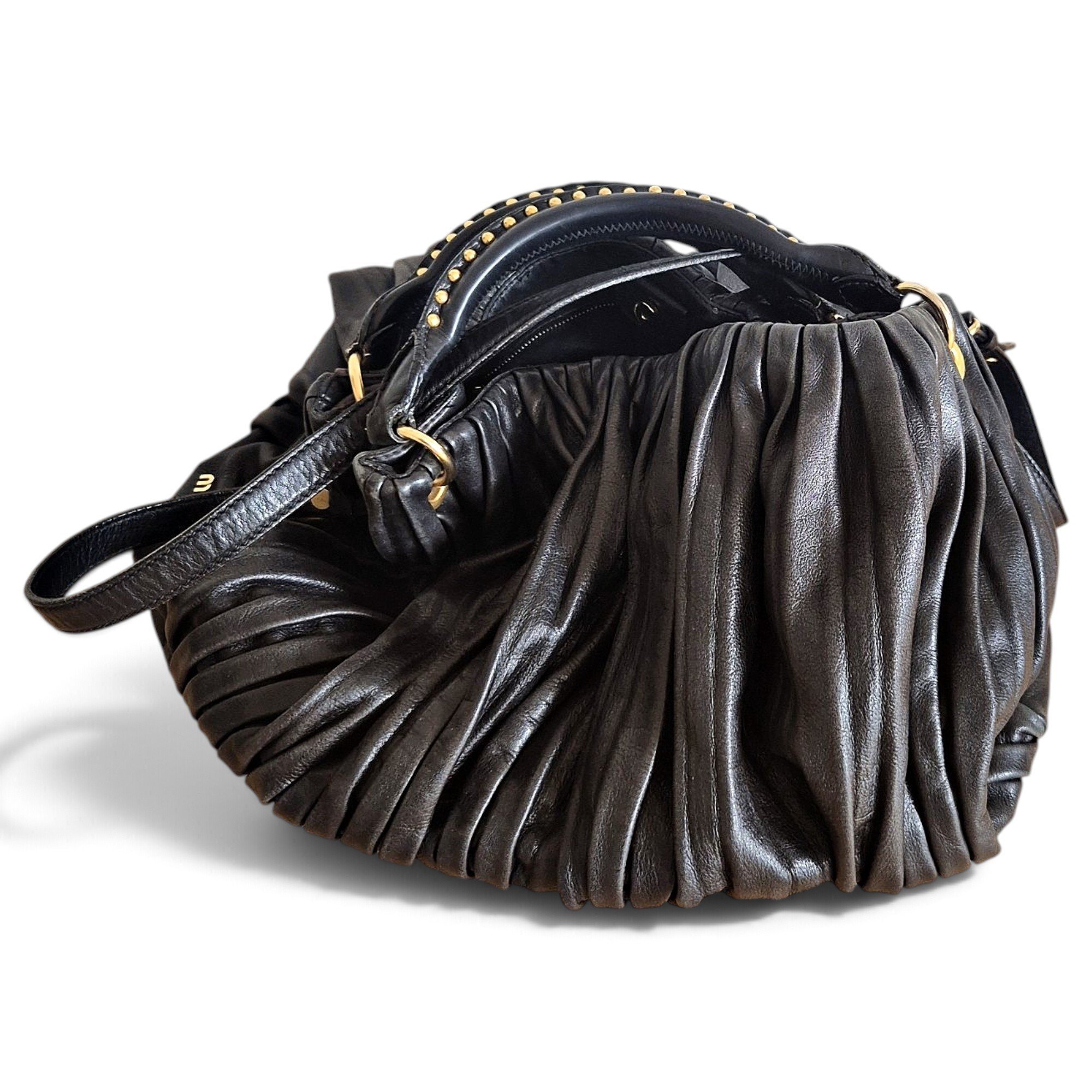 Leather tote