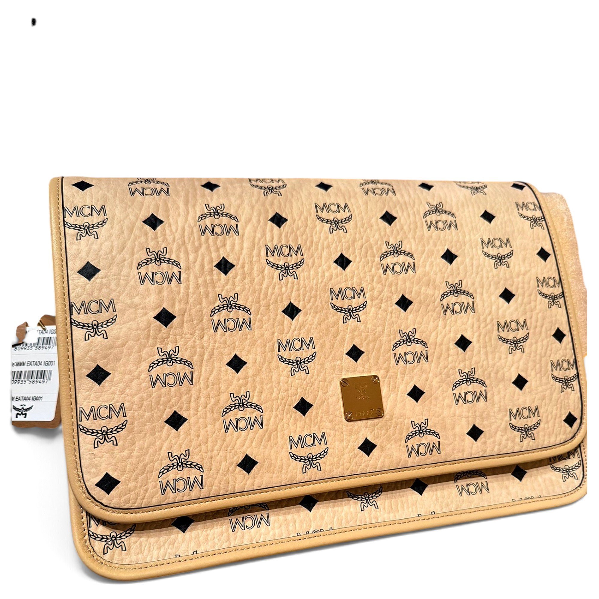 MCM Leather clutch bag