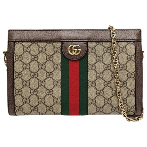 Ophidia leather handbag