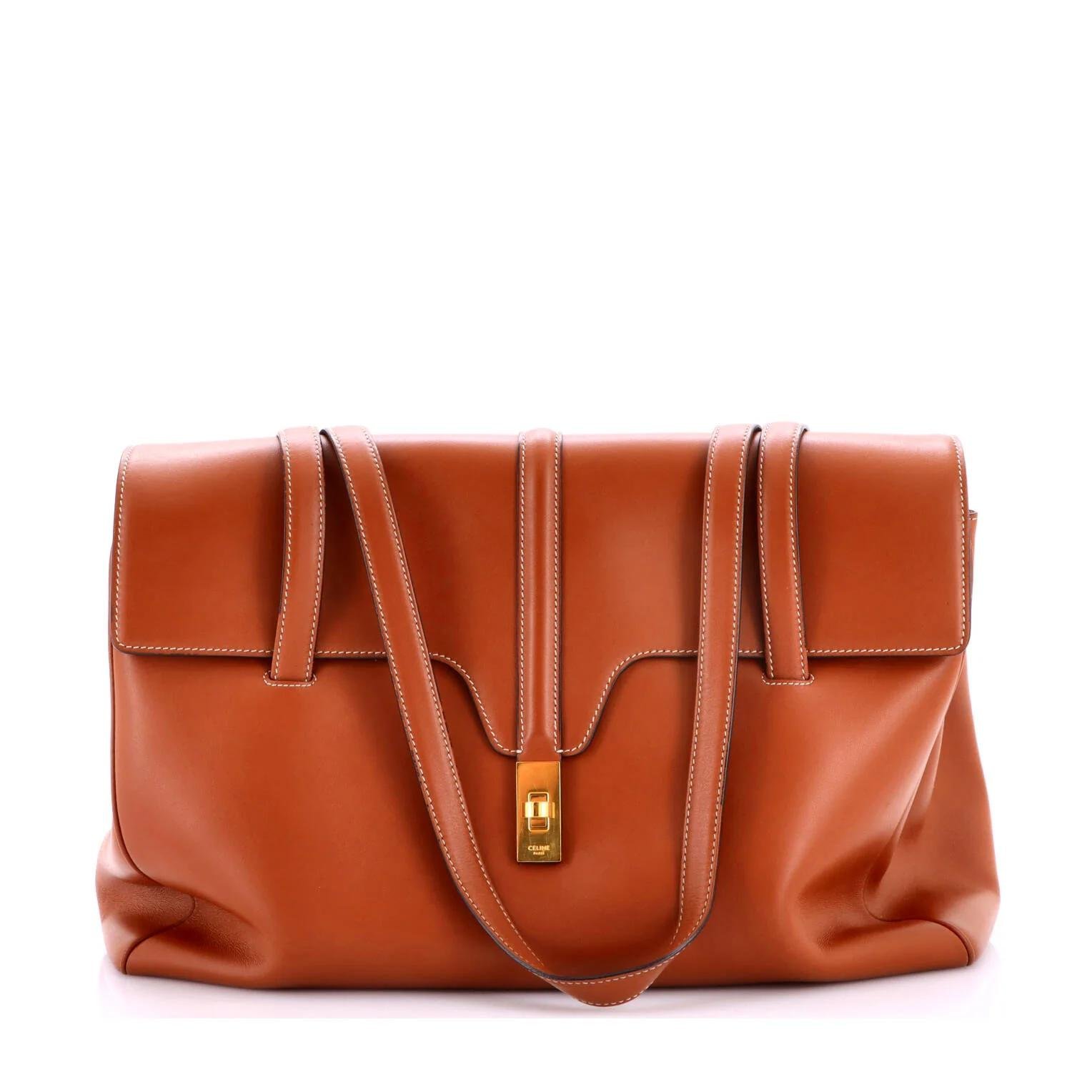 Leather handbag