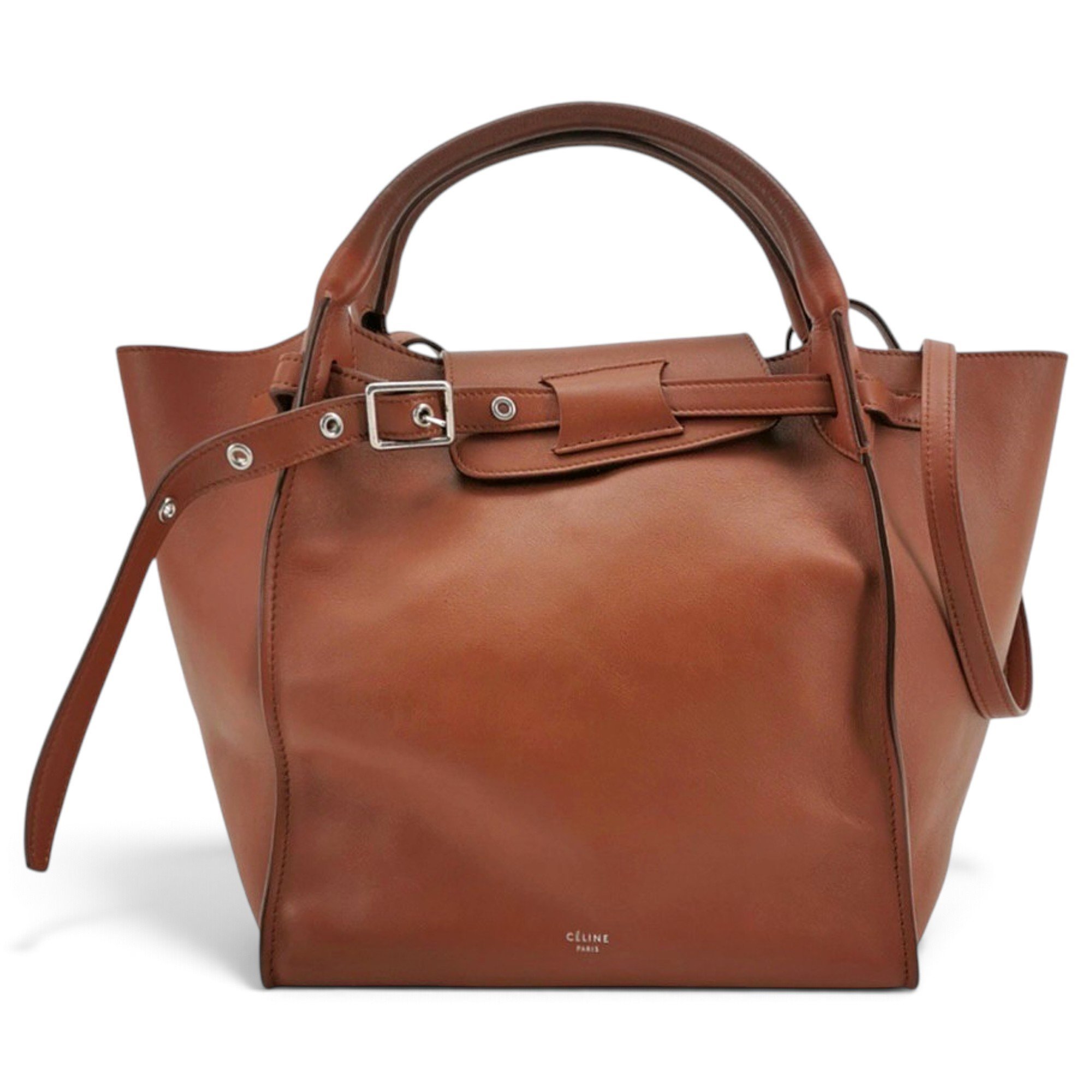 Big Bag leather handbag