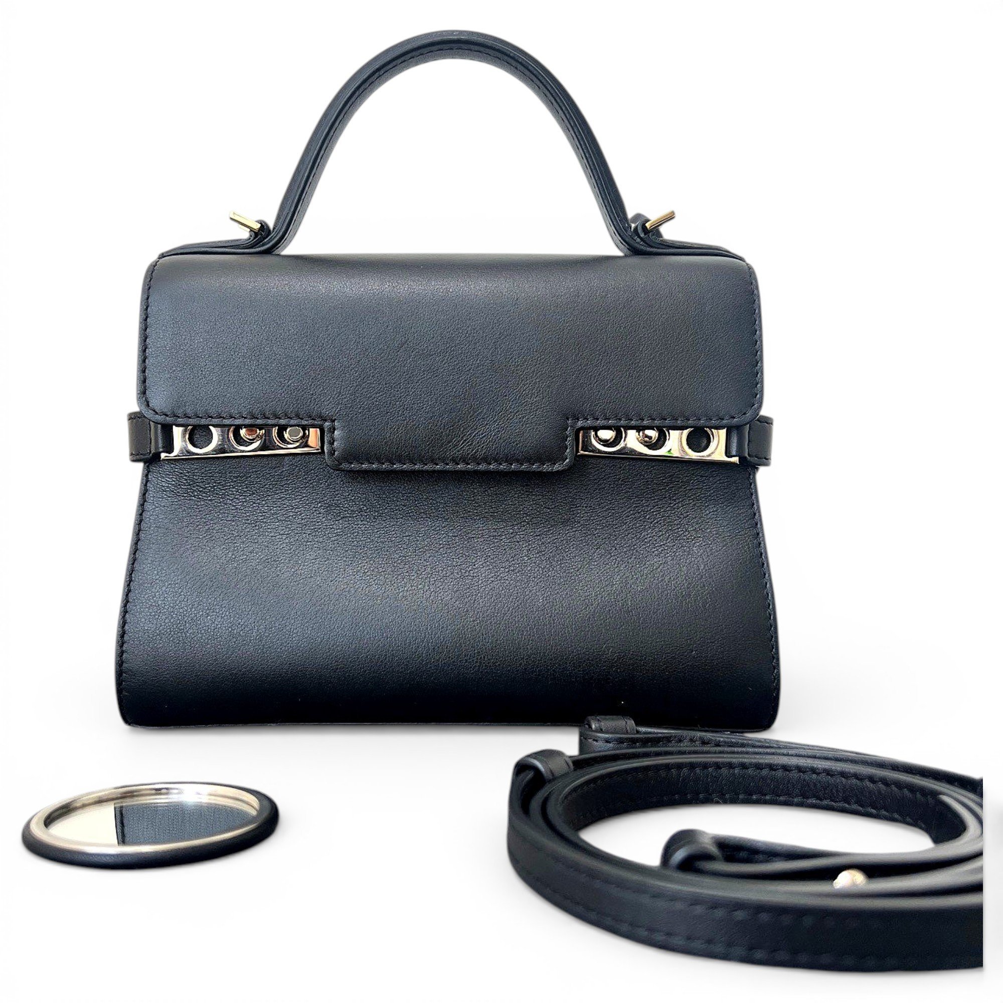 Tempête leather handbag
