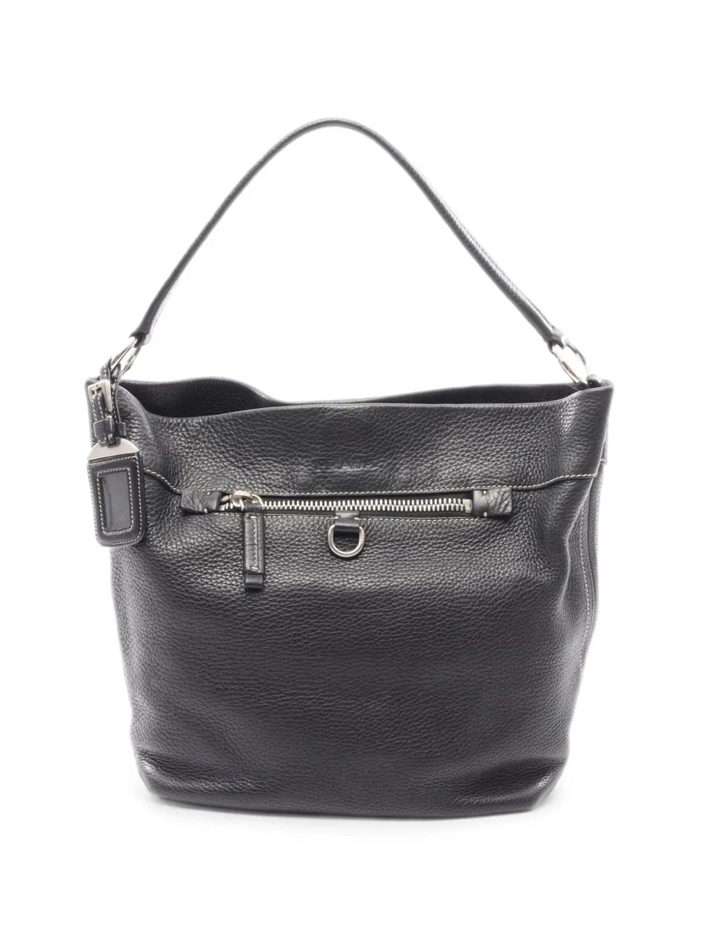 2010s leather shoulder bag