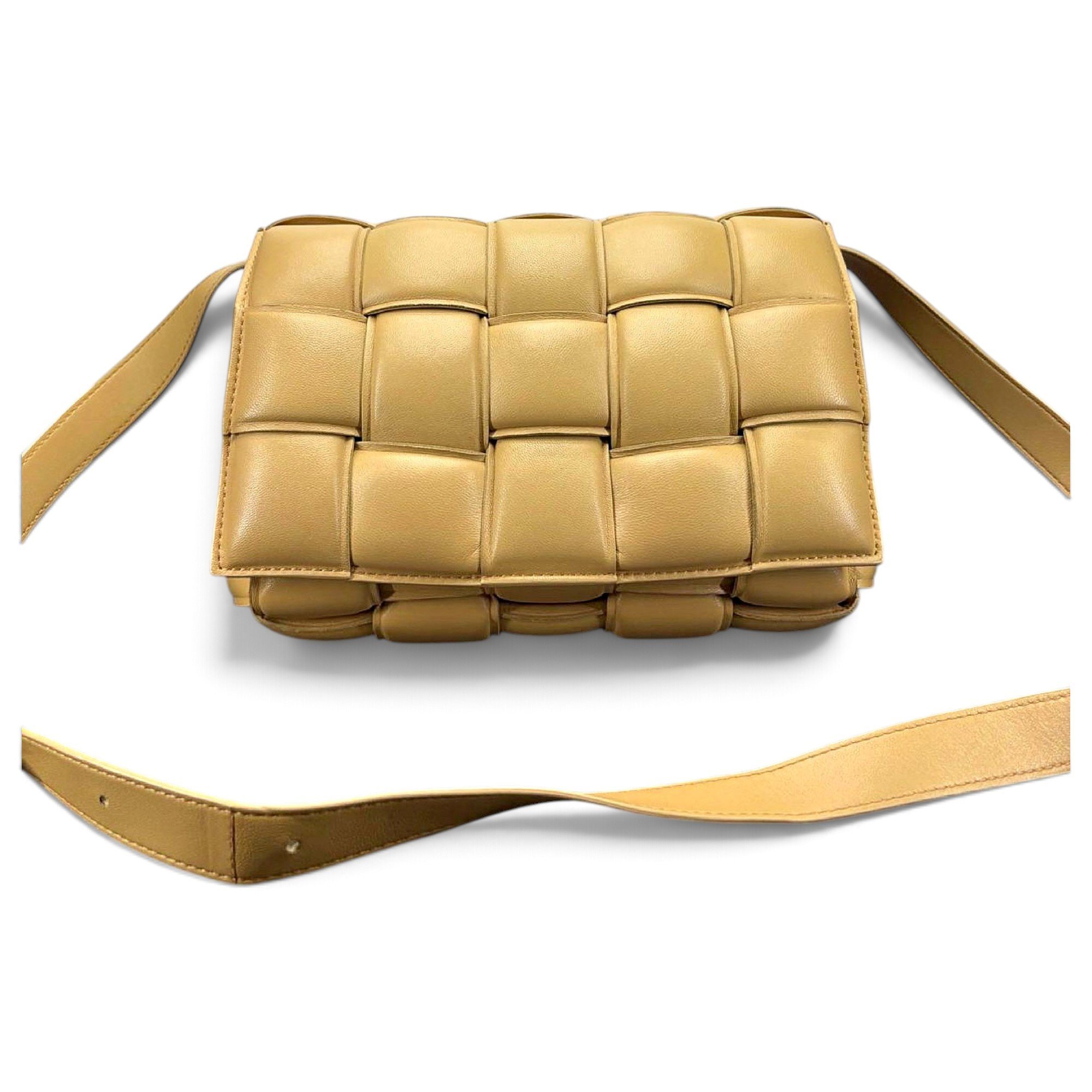 Cassette Padded leather crossbody bag