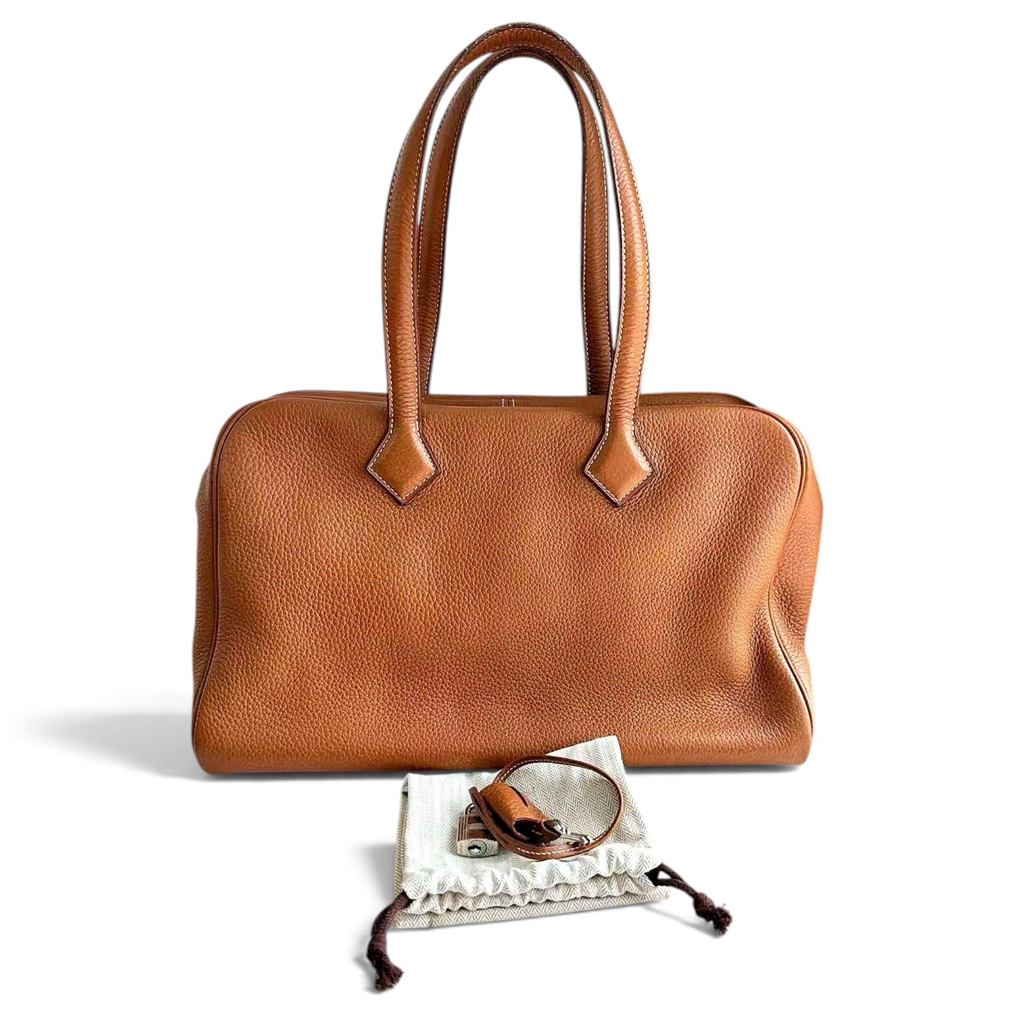 Victoria leather handbag