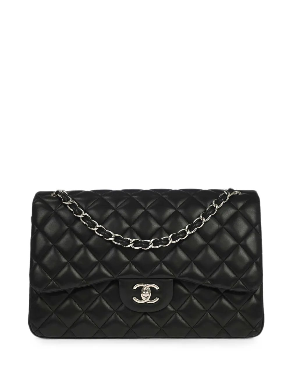 2015 Jumbo Classic double flap shoulder bag