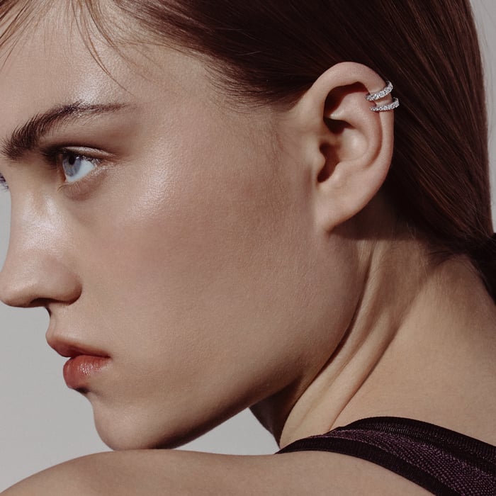 Sans Coloris Crescendo Single Ear Cuff