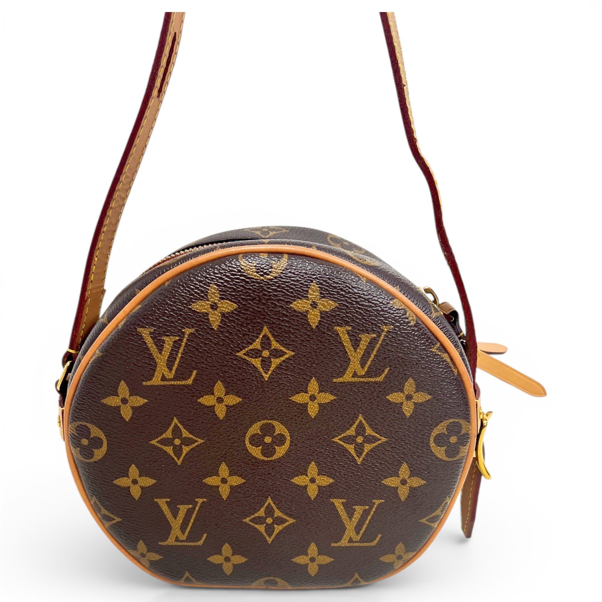 Boîte chapeau souple leather handbag